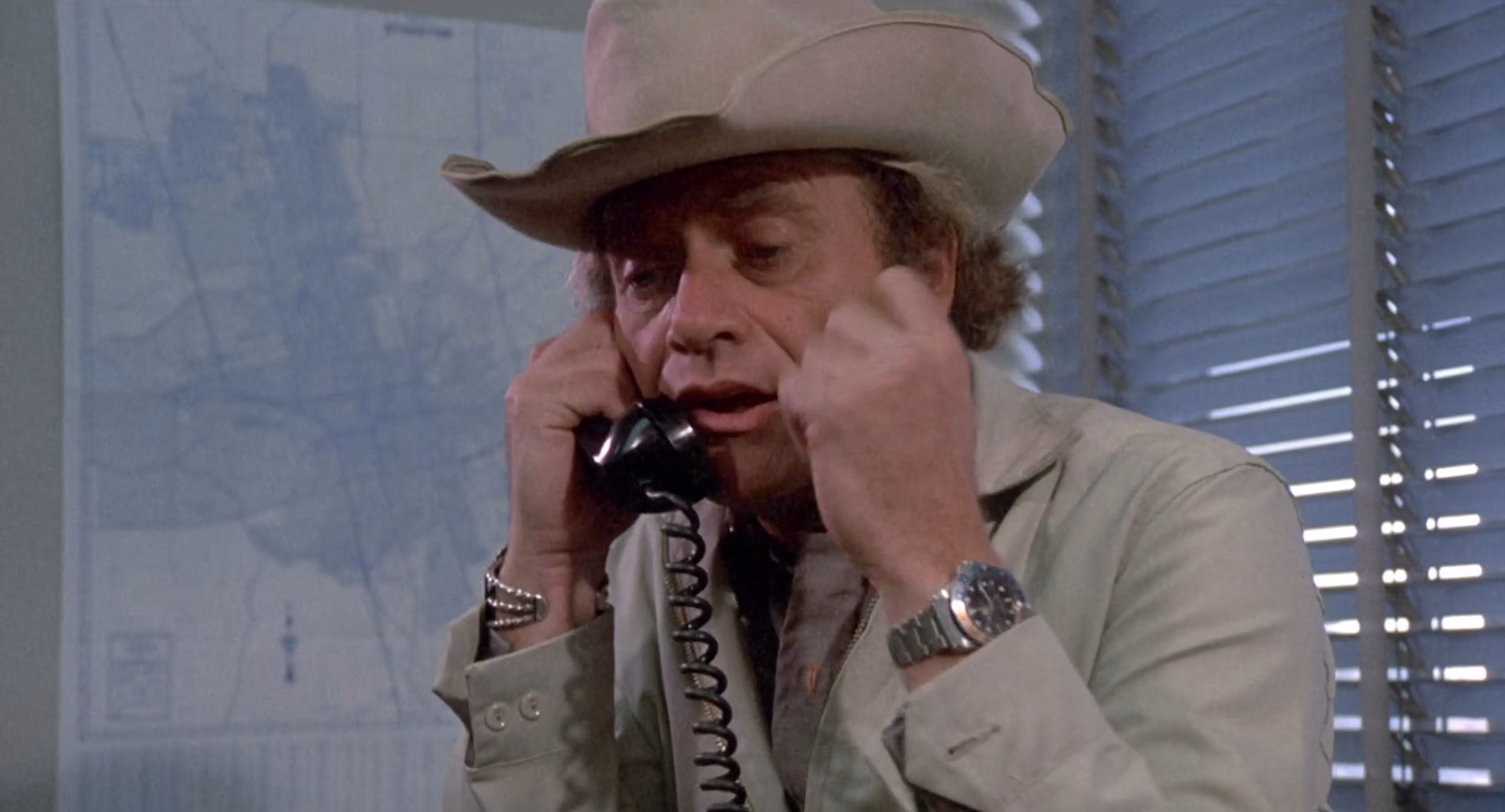 Vic Morrow wearing Rolex GMT-Master in Dirty Mary Crazy Larry