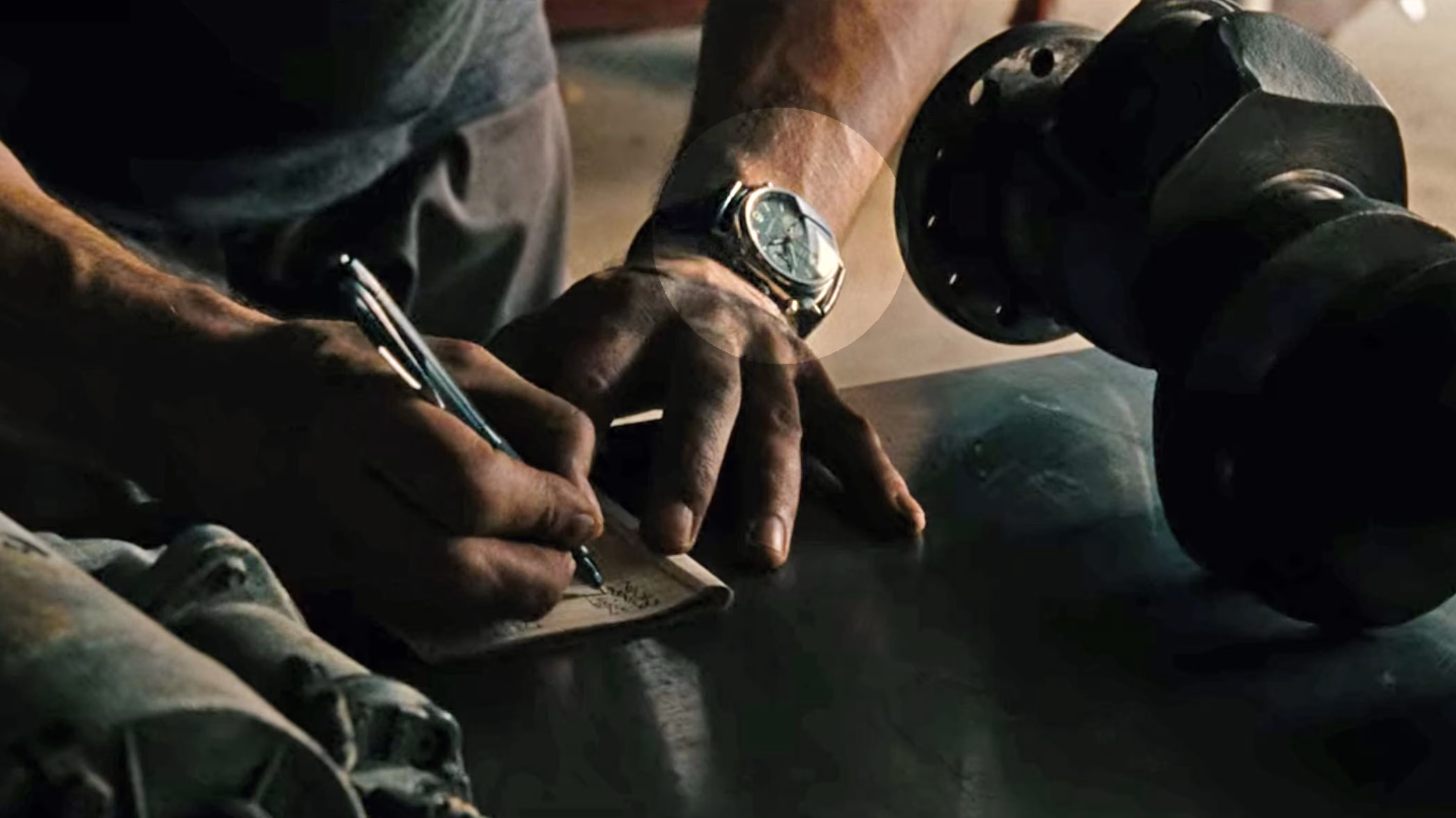 Jason Statham wearing Panerai Radiomir in The Mechanic