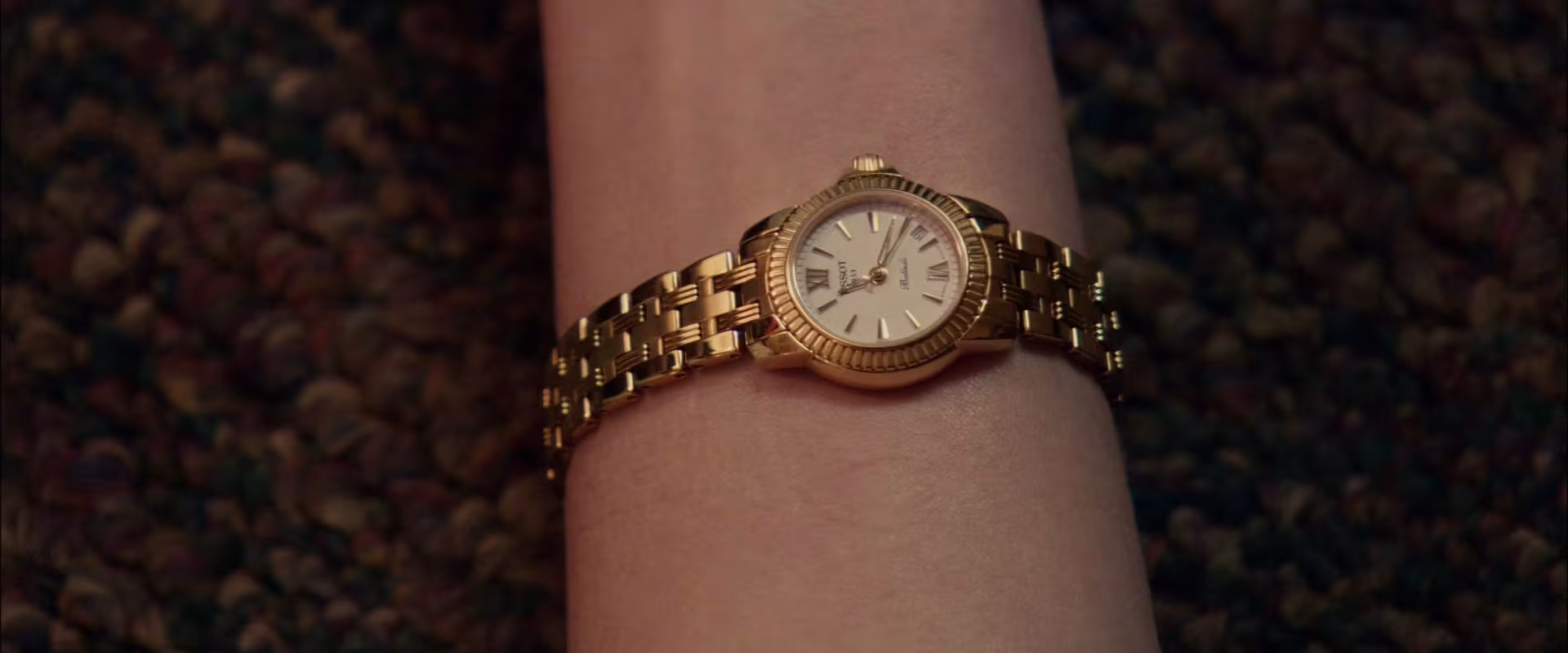Misty Wilkins wearing Tissot in Bubble