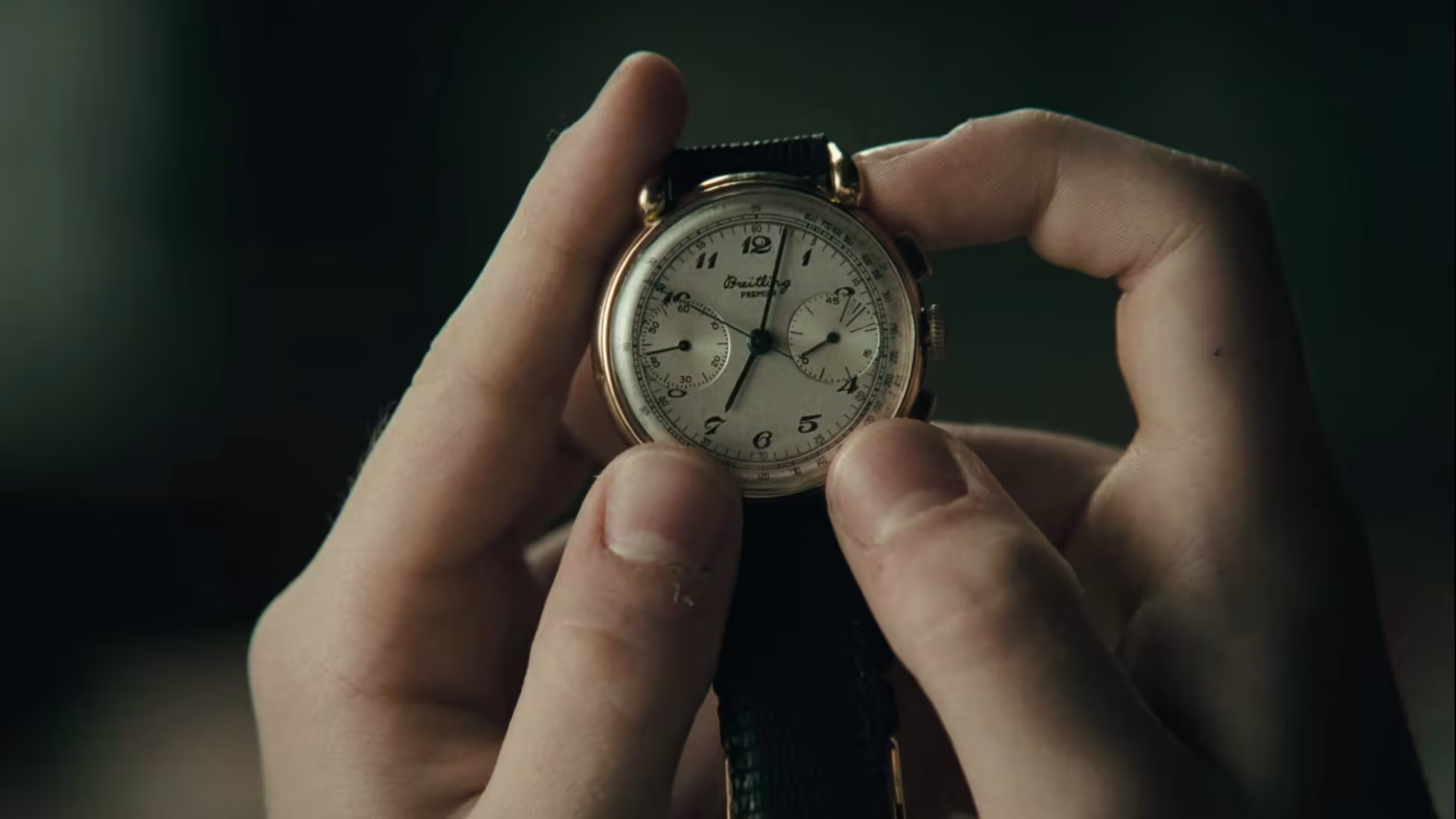Kevin Spacey wearing Breitling Premier in Beyond the Sea