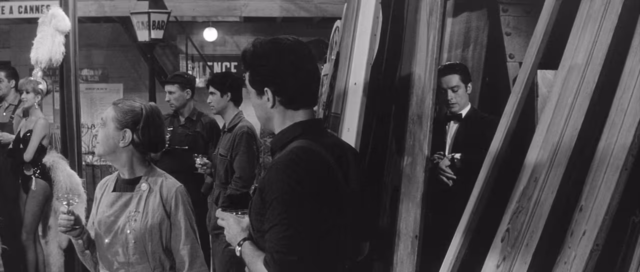 Alain Delon wearing Unidentified watch in Any Number Can Win