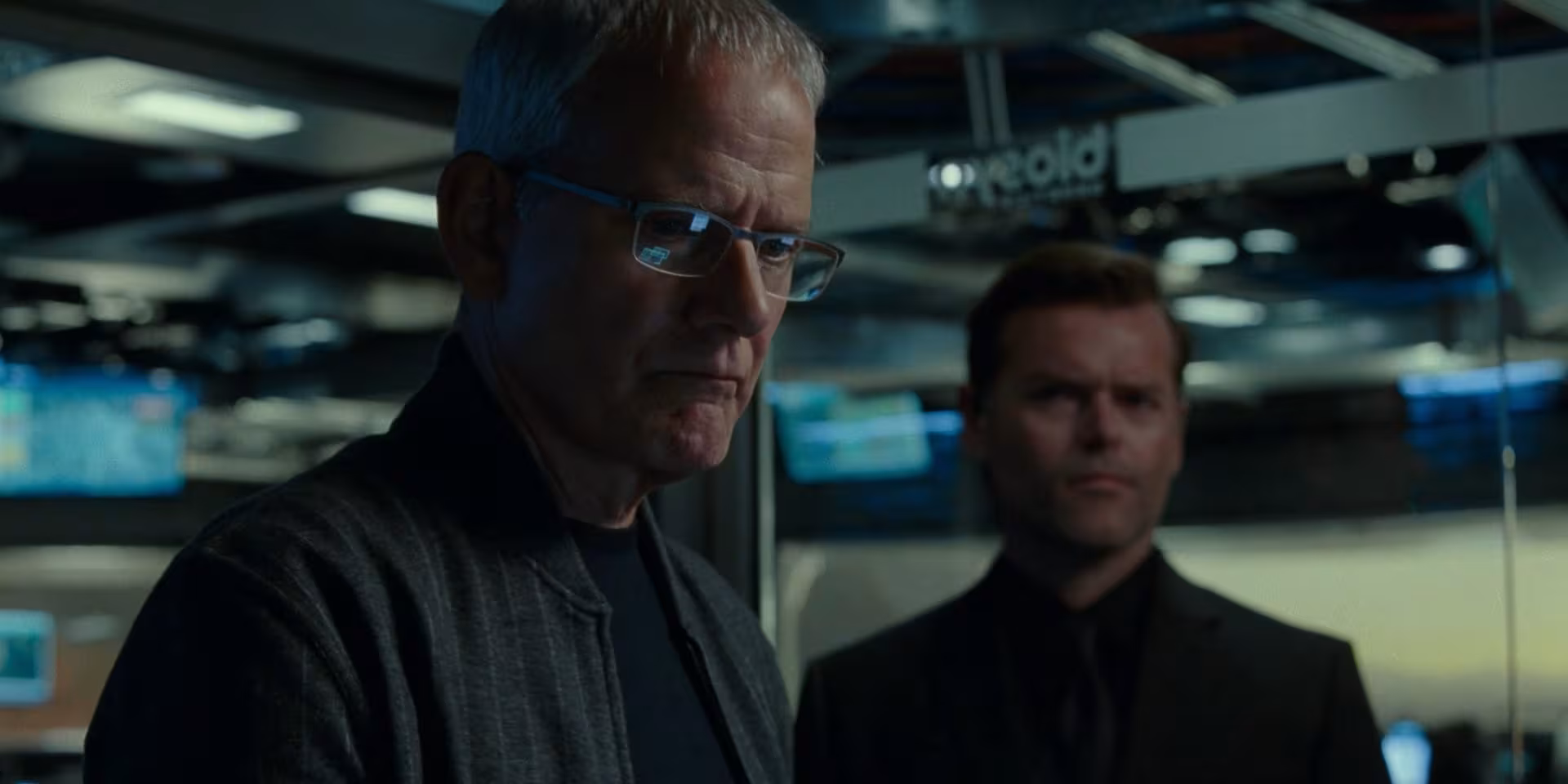Campbell Scott wearing Lilienthal Berlin Chronograph in Jurassic World Dominion