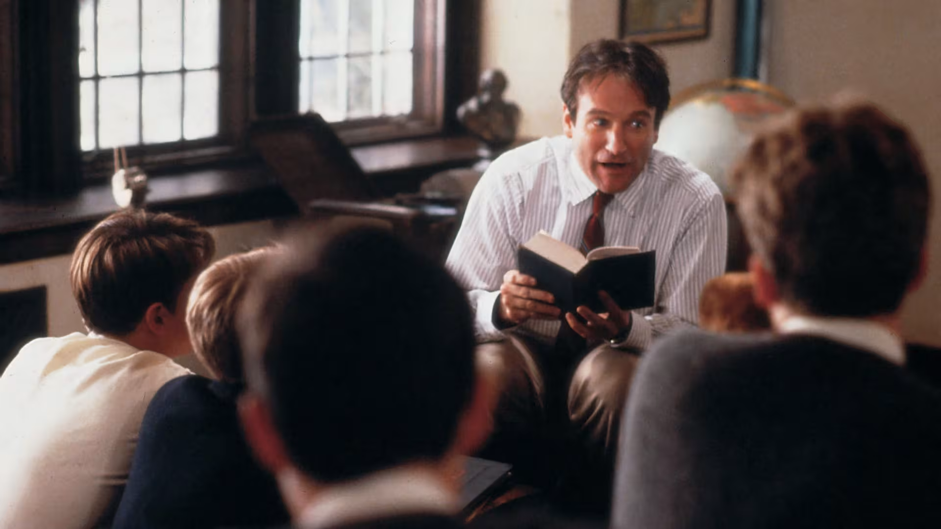Robin Williams wearing Hamilton American Classic Boulton in Dead Poets Society