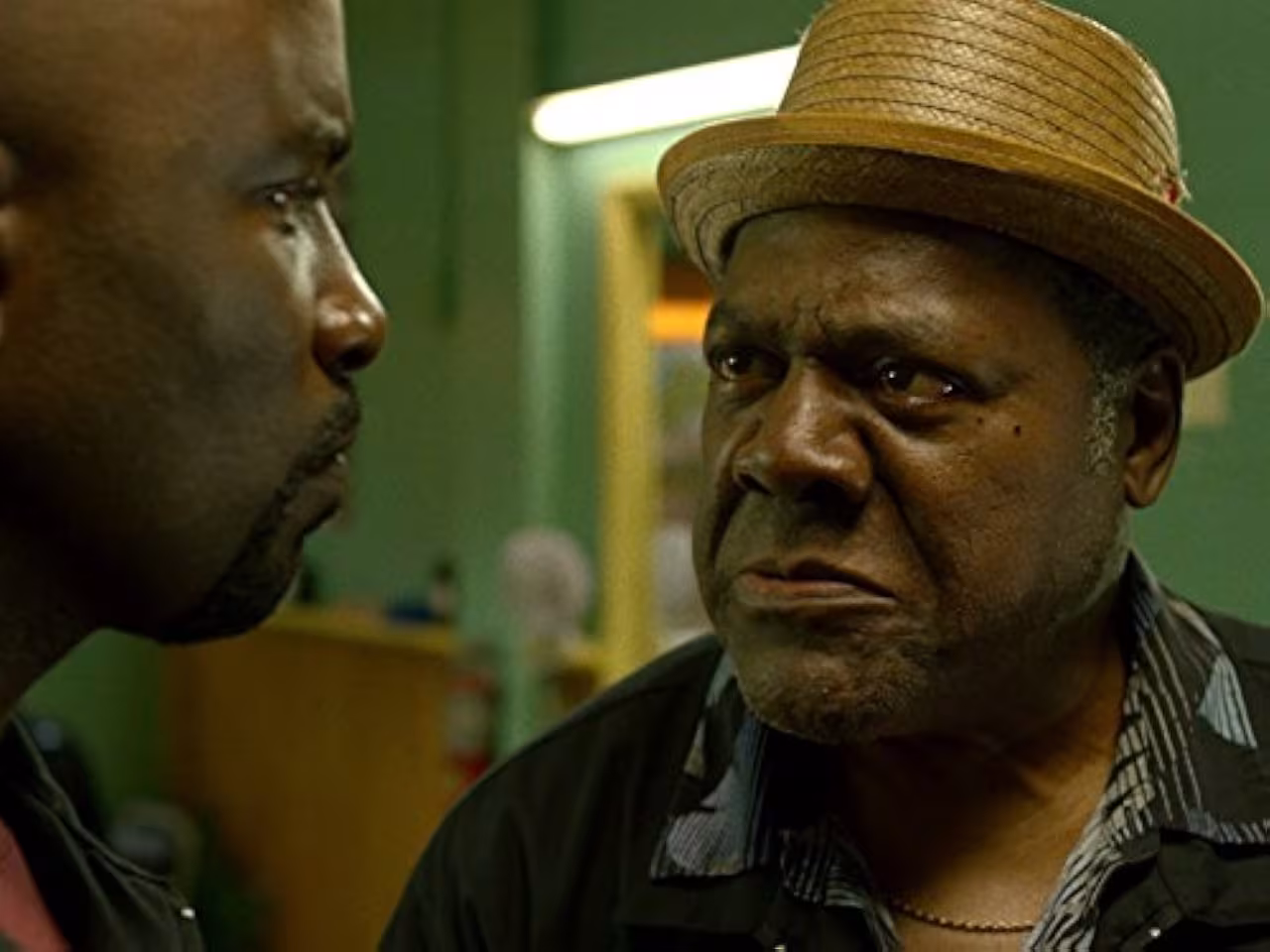 Frankie Faison wearing Charles Dumont in Marvel's Luke Cage