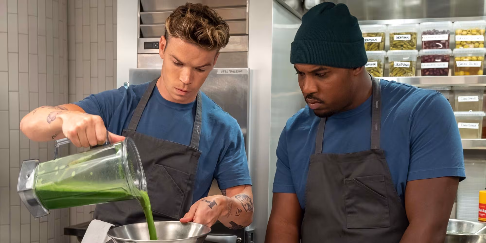 Will Poulter wearing Omega Seamaster in The Bear