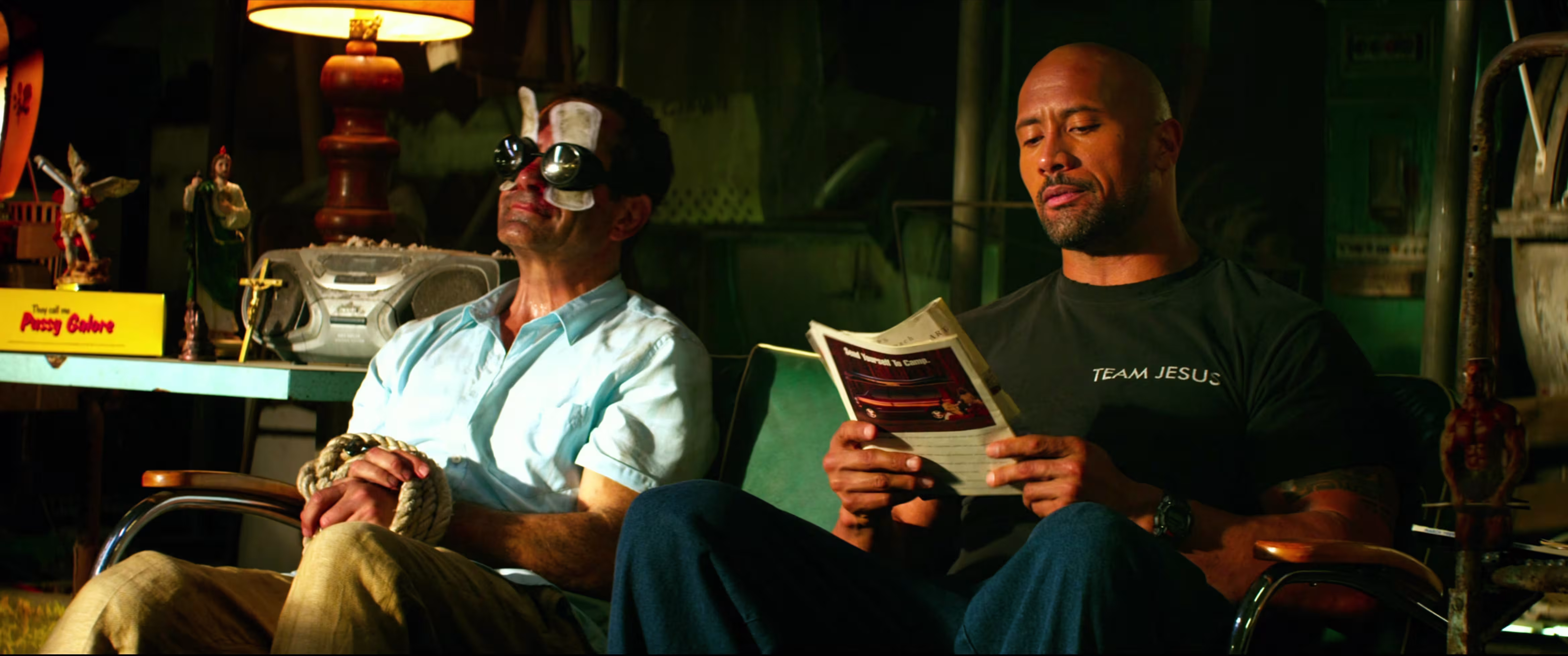 Dwayne Johnson wearing Rolex Yacht-Master in Pain & Gain