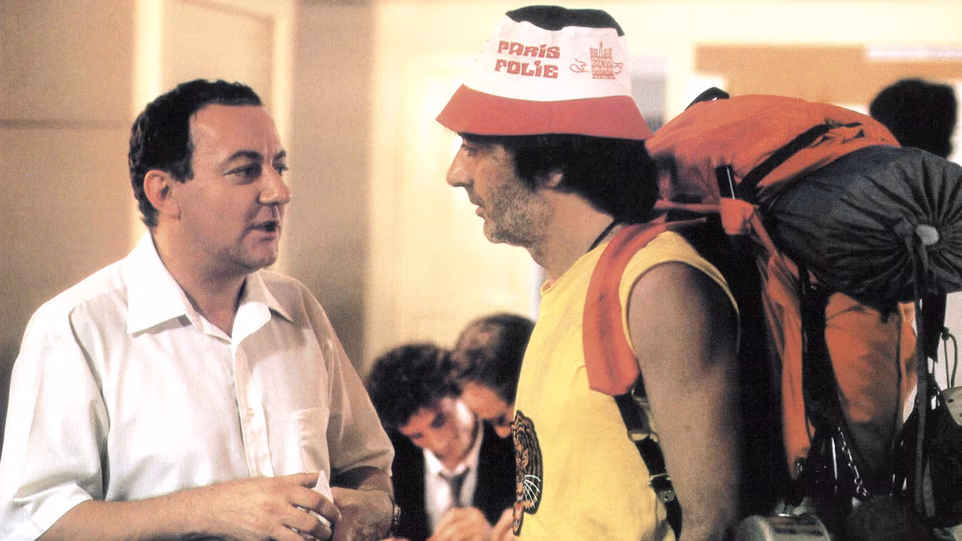 Coluche wearing Rolex Submariner in Banzaï