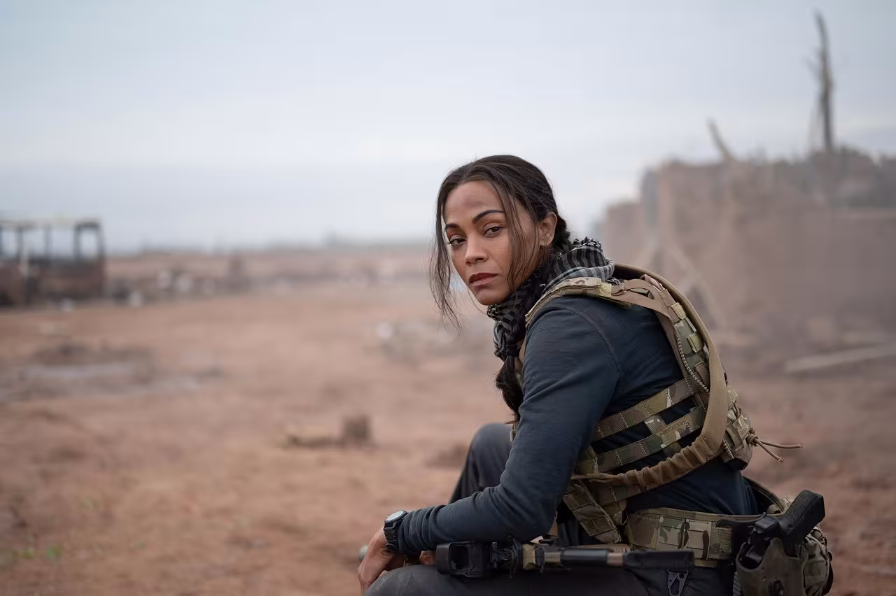 Zoe Saldana wearing MTM Special Ops in Special Ops: Lioness