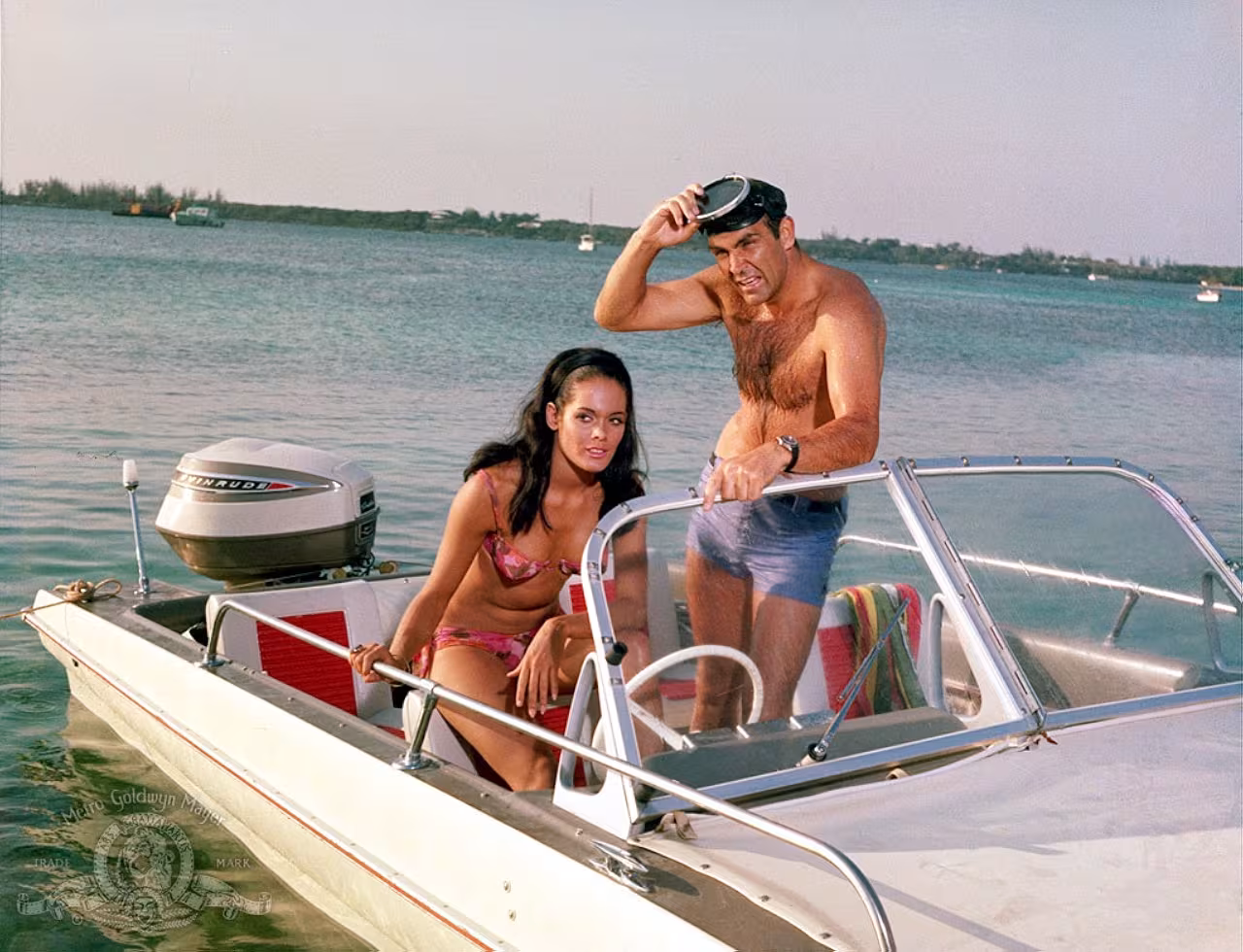 Sean Connery wearing Rolex Submariner 6538 Big Crown in Thunderball