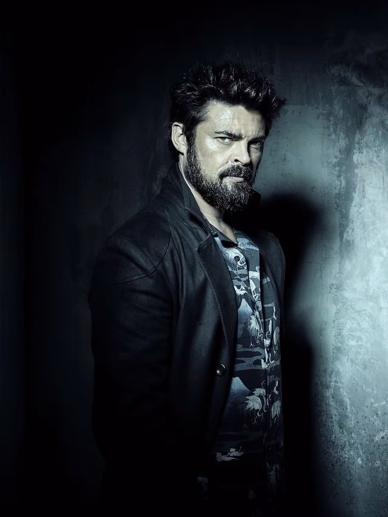 Karl Urban wearing Luminox Navy SEAL Original Navy SEAL Blackout in The Boys