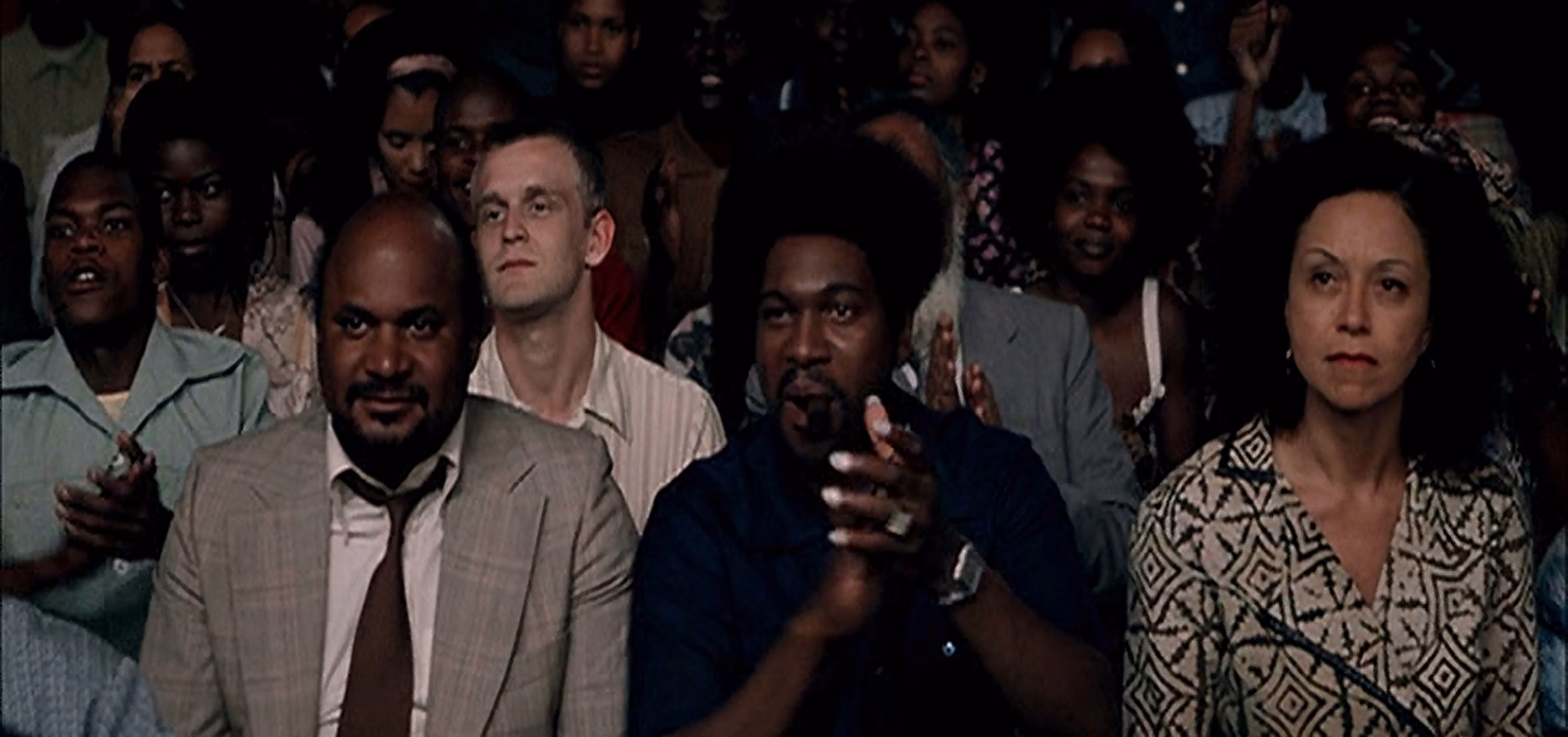 Mykelti Williamson wearing Amstar (prop replica) in Ali