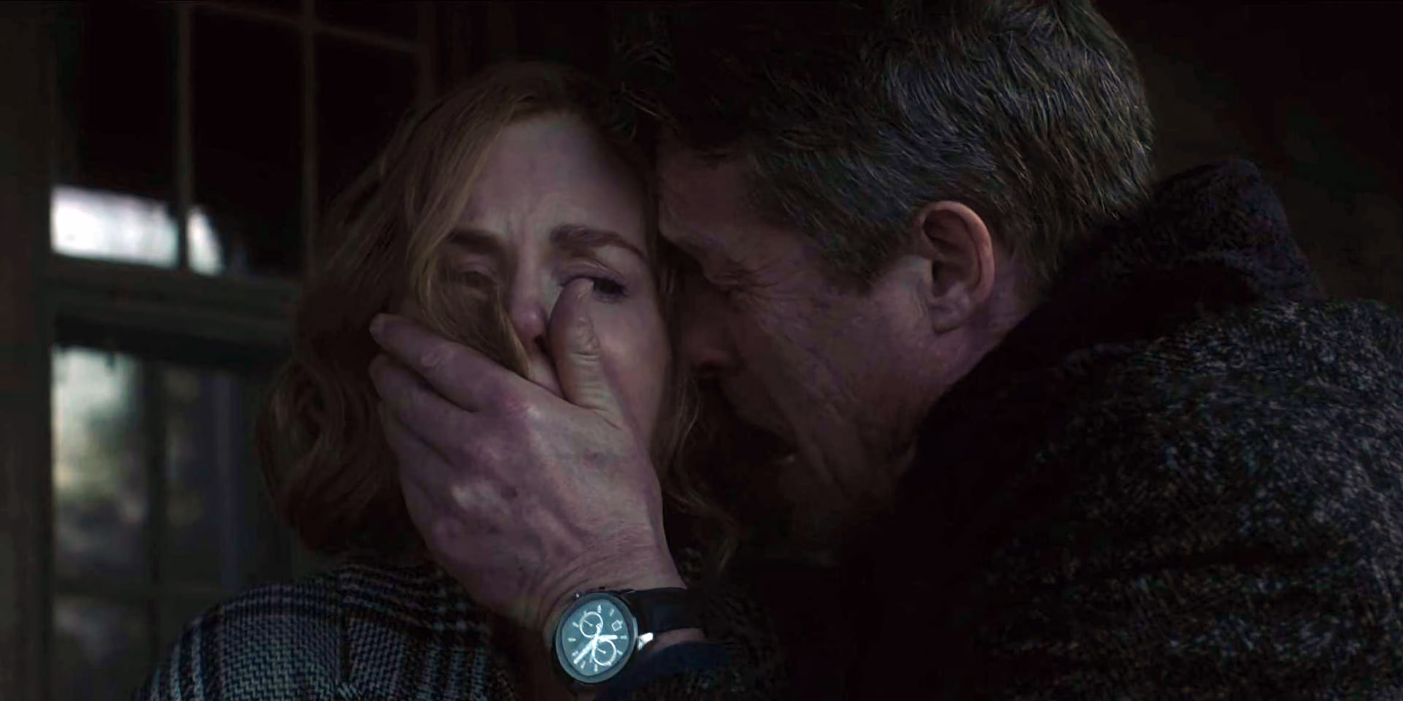 Hugh Grant wearing Piaget Polo S Chronograph in The Undoing