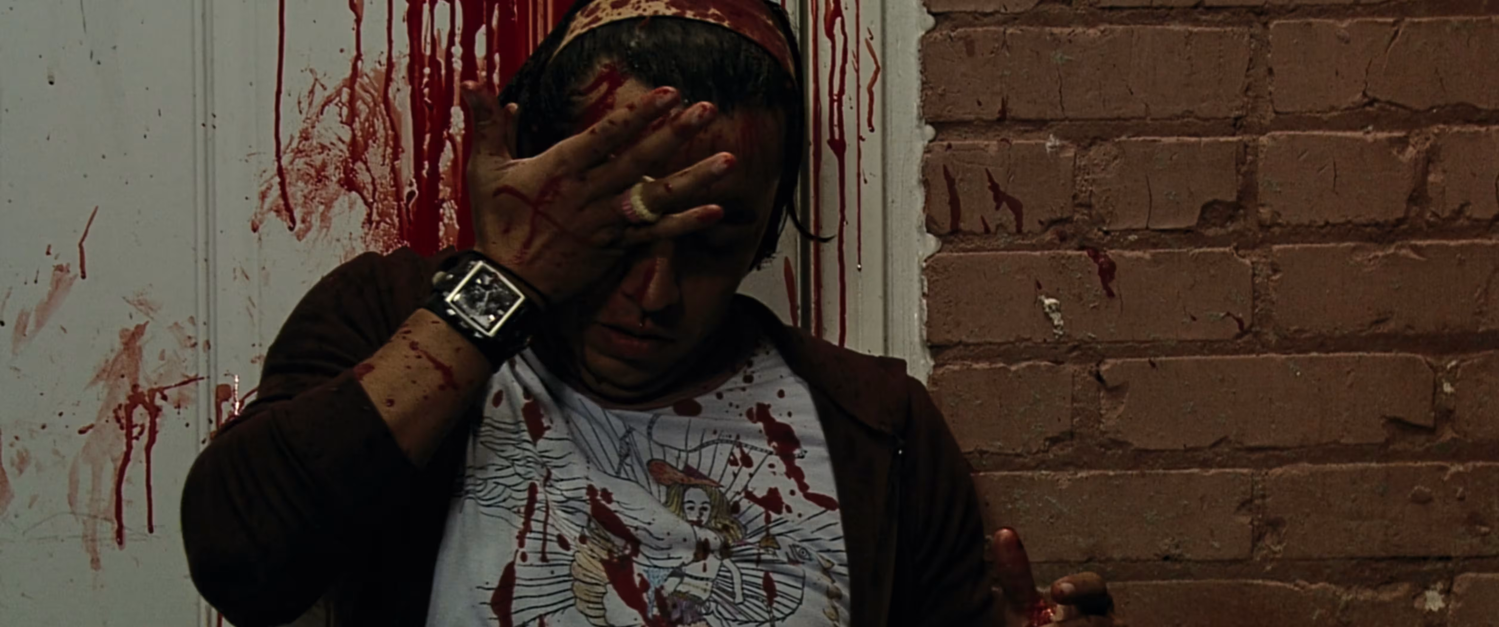 Efren Ramirez wearing Unidentified watch in Crank