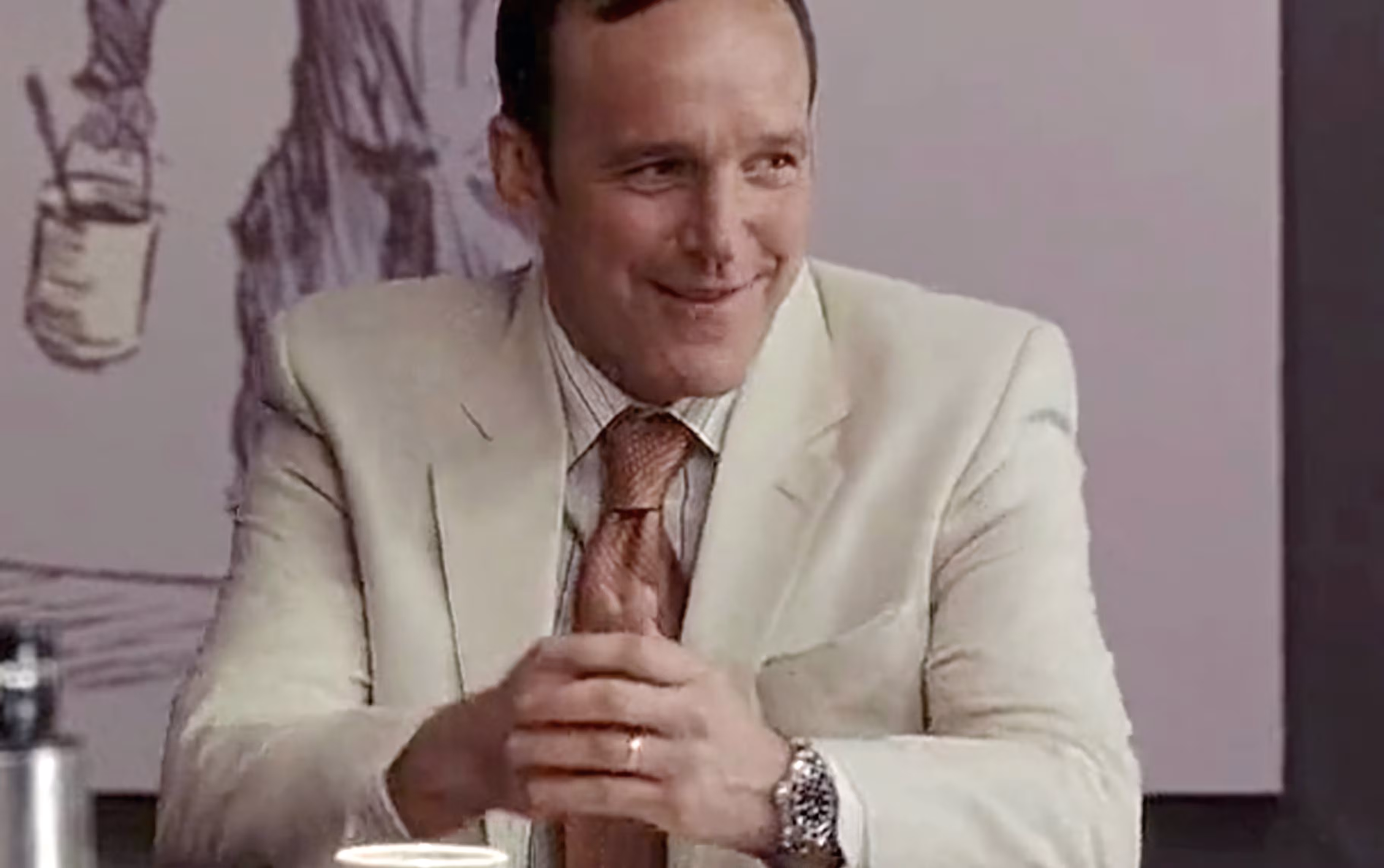 Clark Gregg wearing Rolex Submariner in (500) Days of Summer