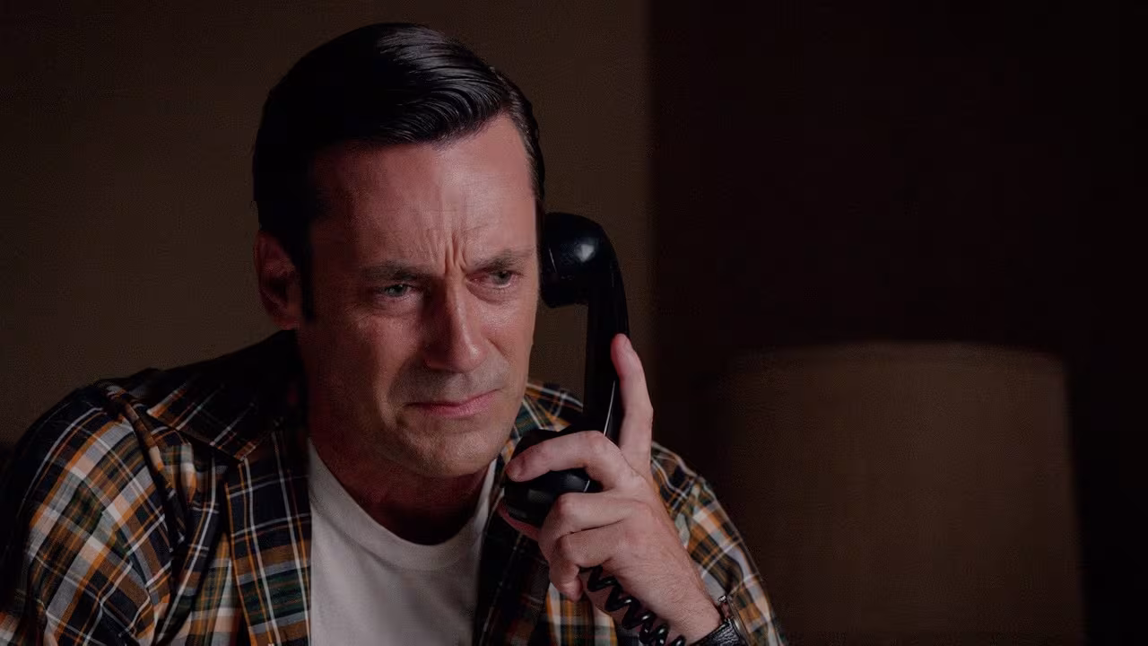 Jon Hamm wearing Jaeger-LeCoultre Reverso in Mad Men
