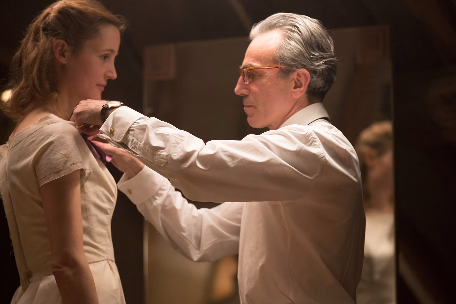 Daniel Day-Lewis wearing J.W. Benson in Phantom Thread