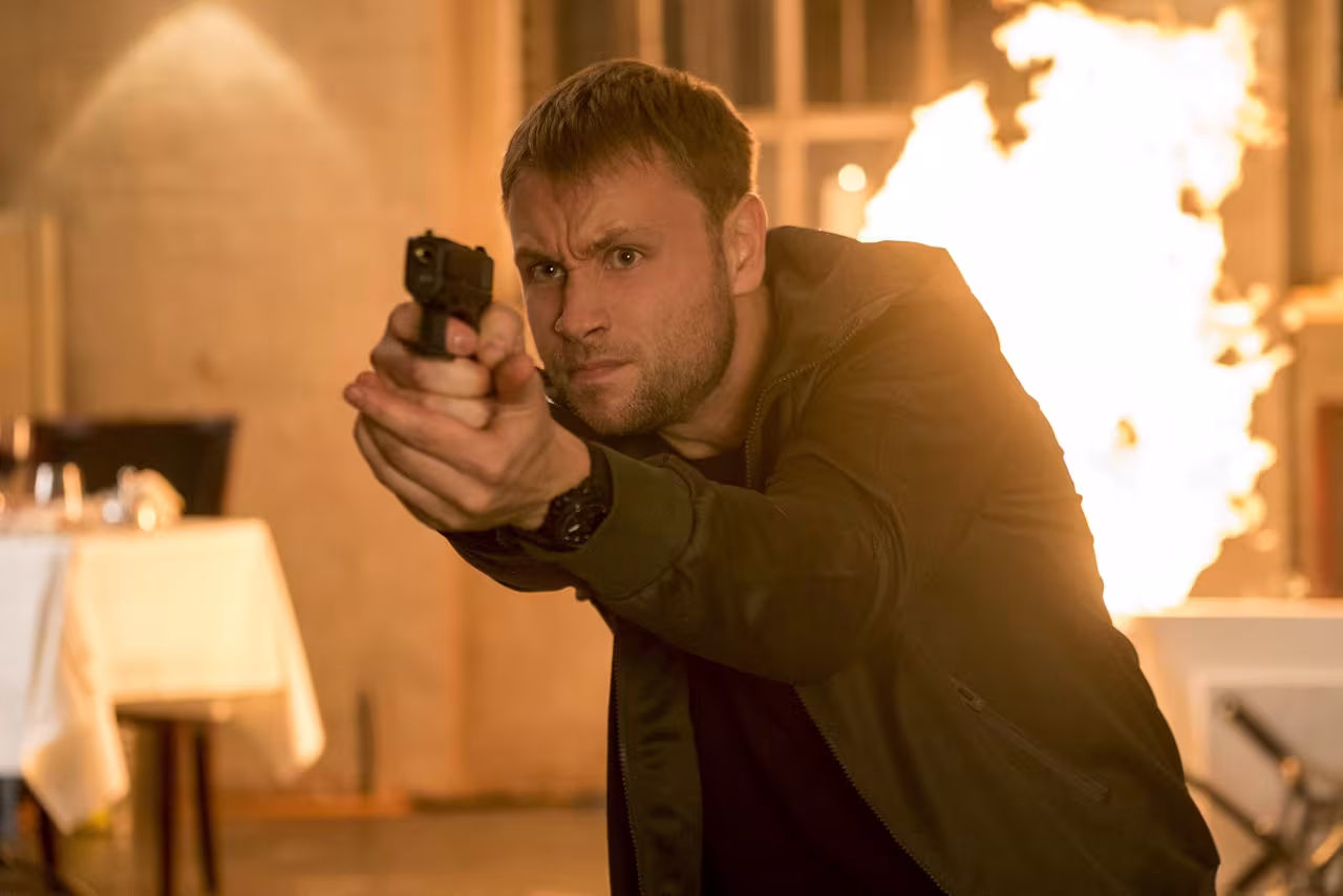 Max Riemelt wearing Casio World Time AE-1200 in Sense8