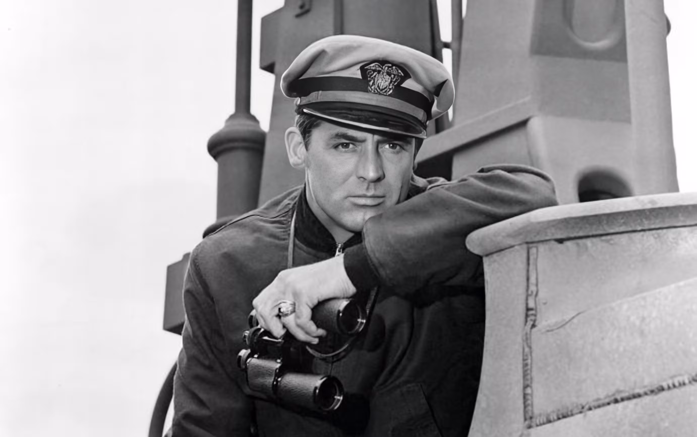 Cary Grant wearing Rolex Bubble Back in Destination Tokyo