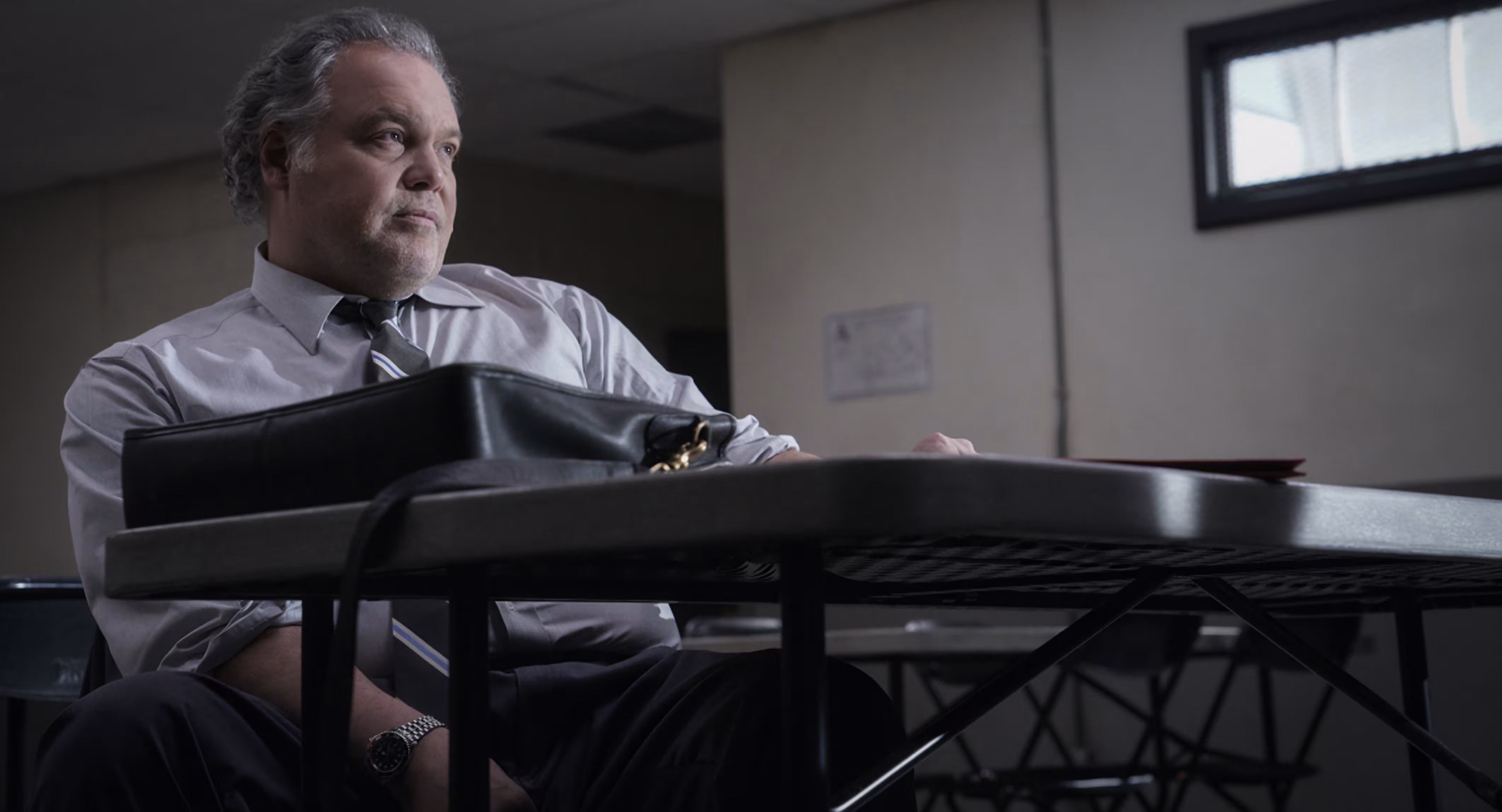 Vincent D'Onofrio wearing Rolex Datejust in Interrogation