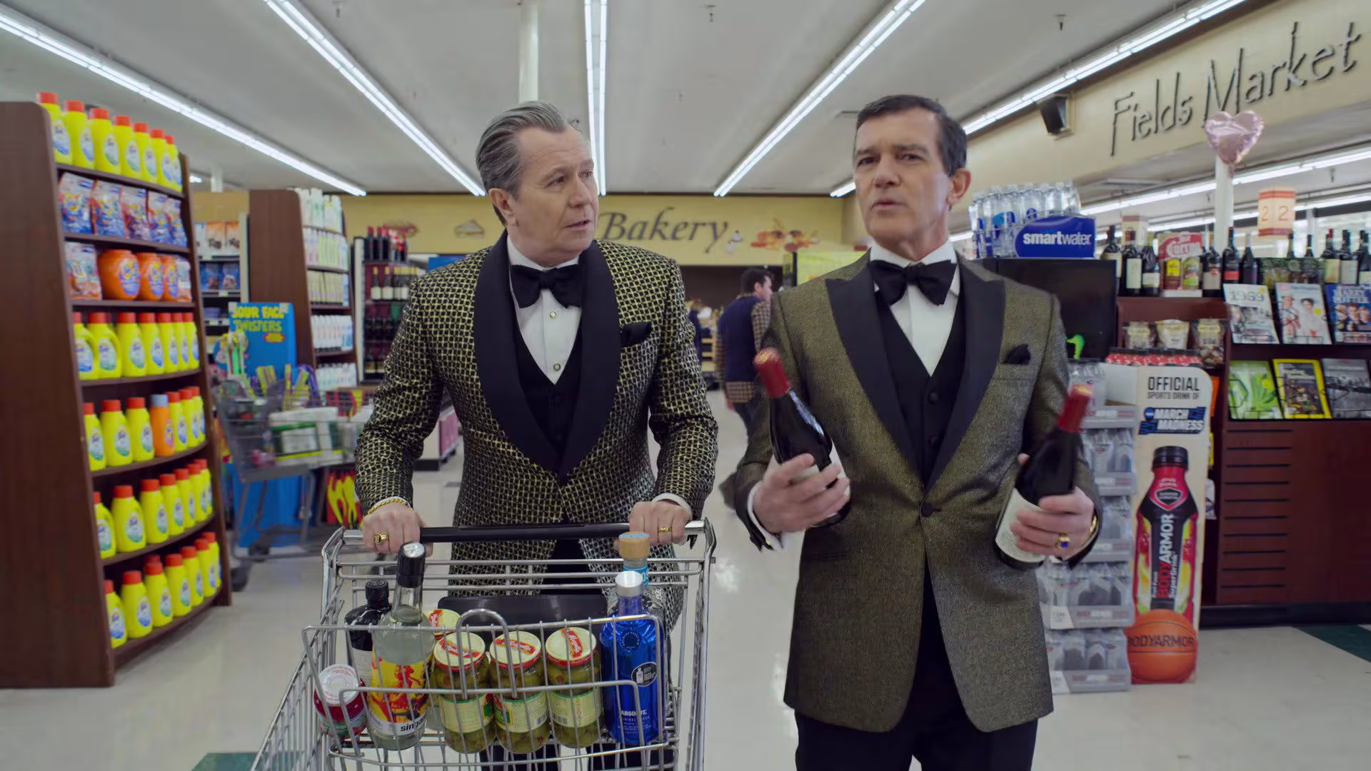 Antonio Banderas wearing Patek Philippe in The Laundromat