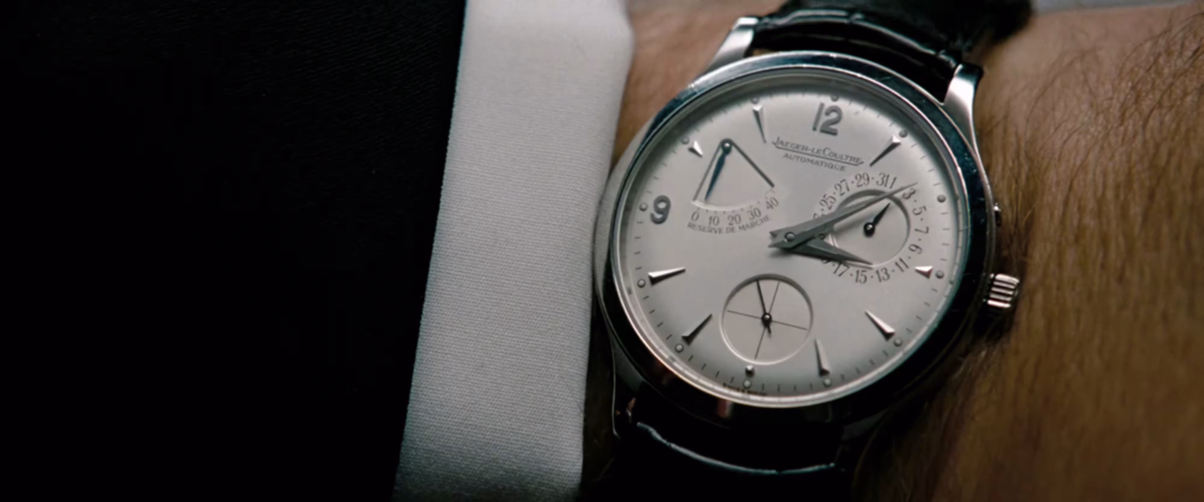 James Gandolfini wearing Jaeger-LeCoultre Master Réserve de Marche in The Taking of Pelham 1 2 3
