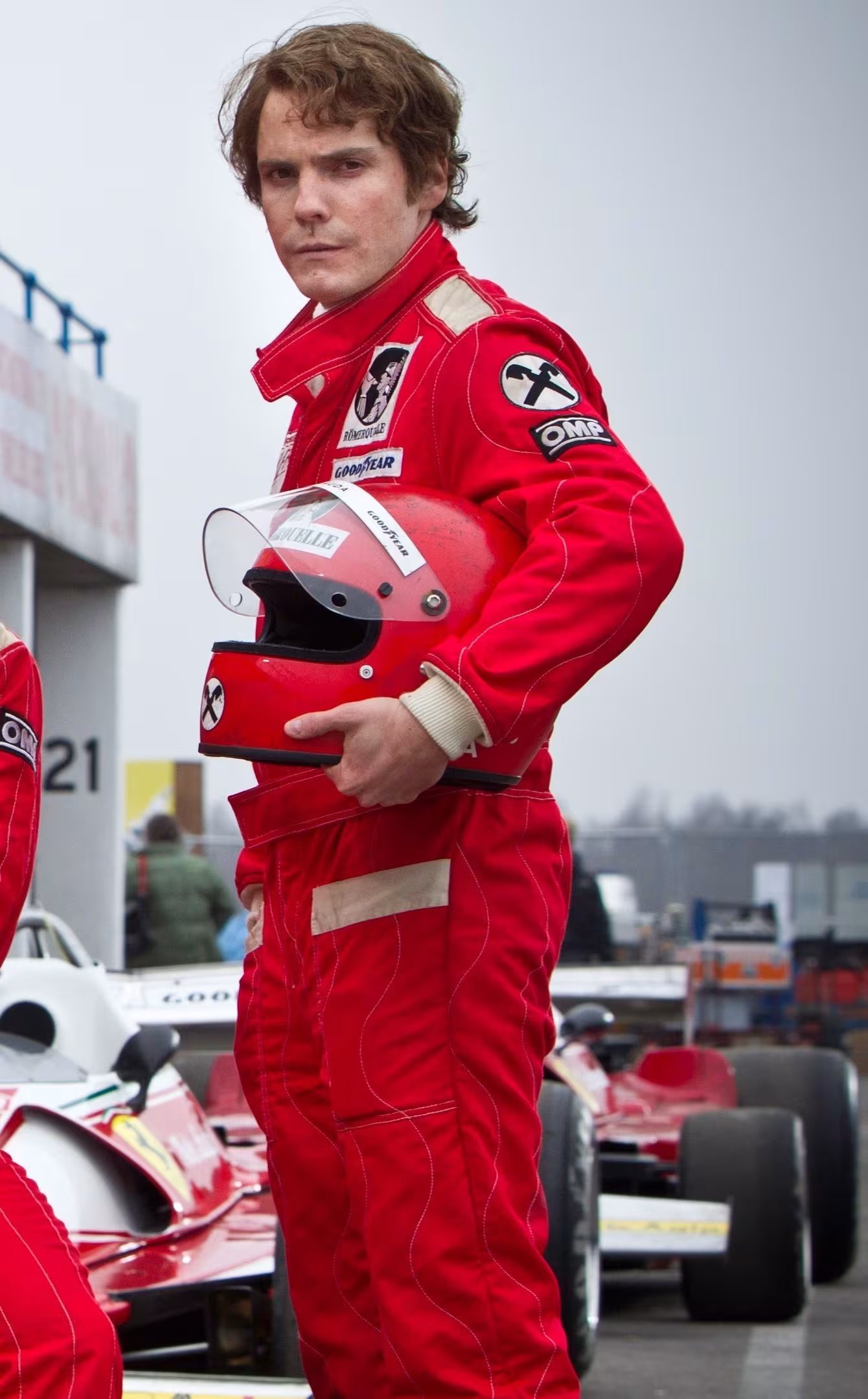 Daniel Brühl wearing Heuer Silverstone in Rush