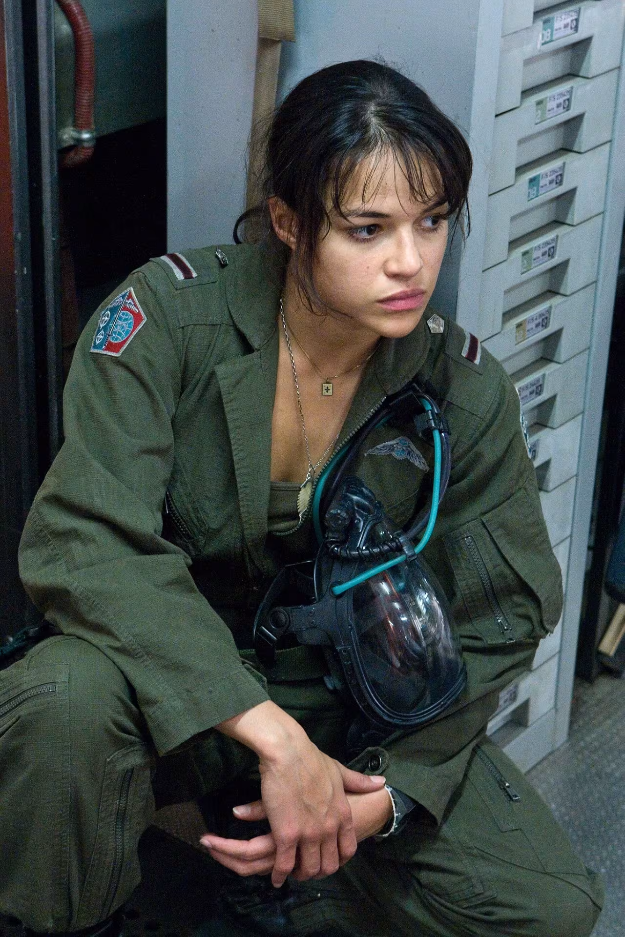 Michelle Rodriguez wearing Casio G-Shock in Avatar