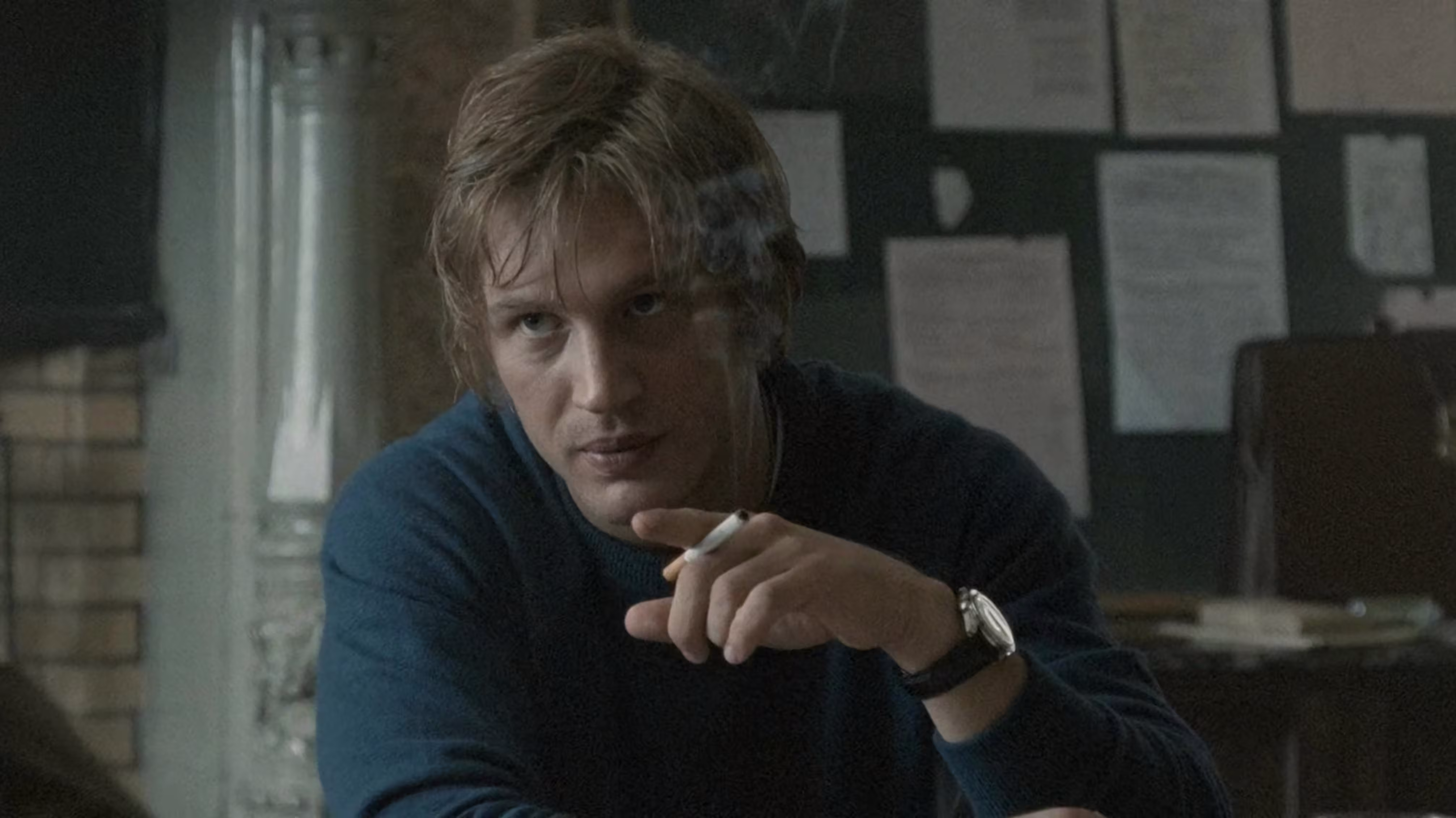 Tom Hardy wearing Omega Speedmaster in Tinker Tailor Soldier Spy