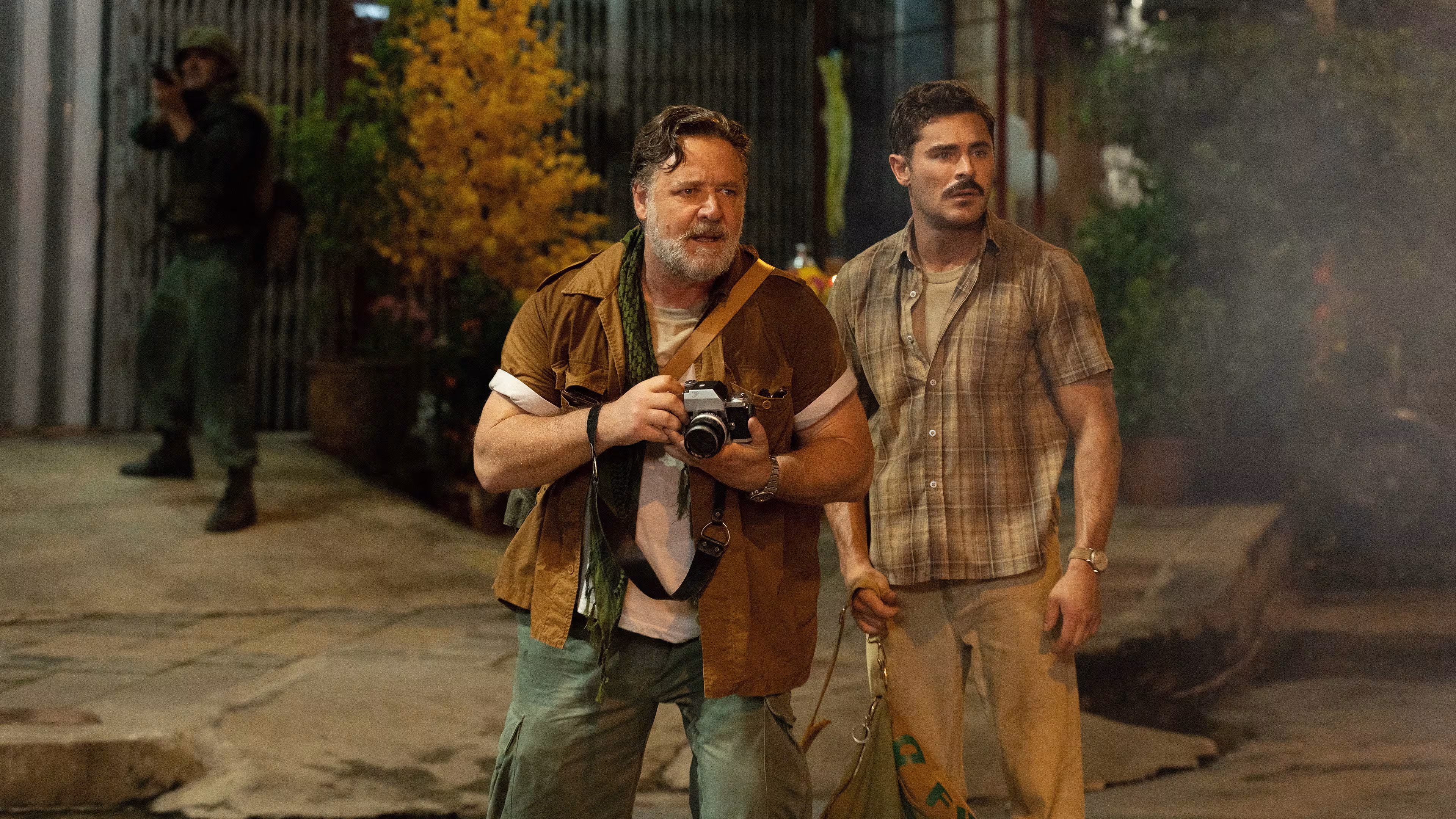 Russell Crowe wearing Rolex Submariner Date in The Greatest Beer Run Ever