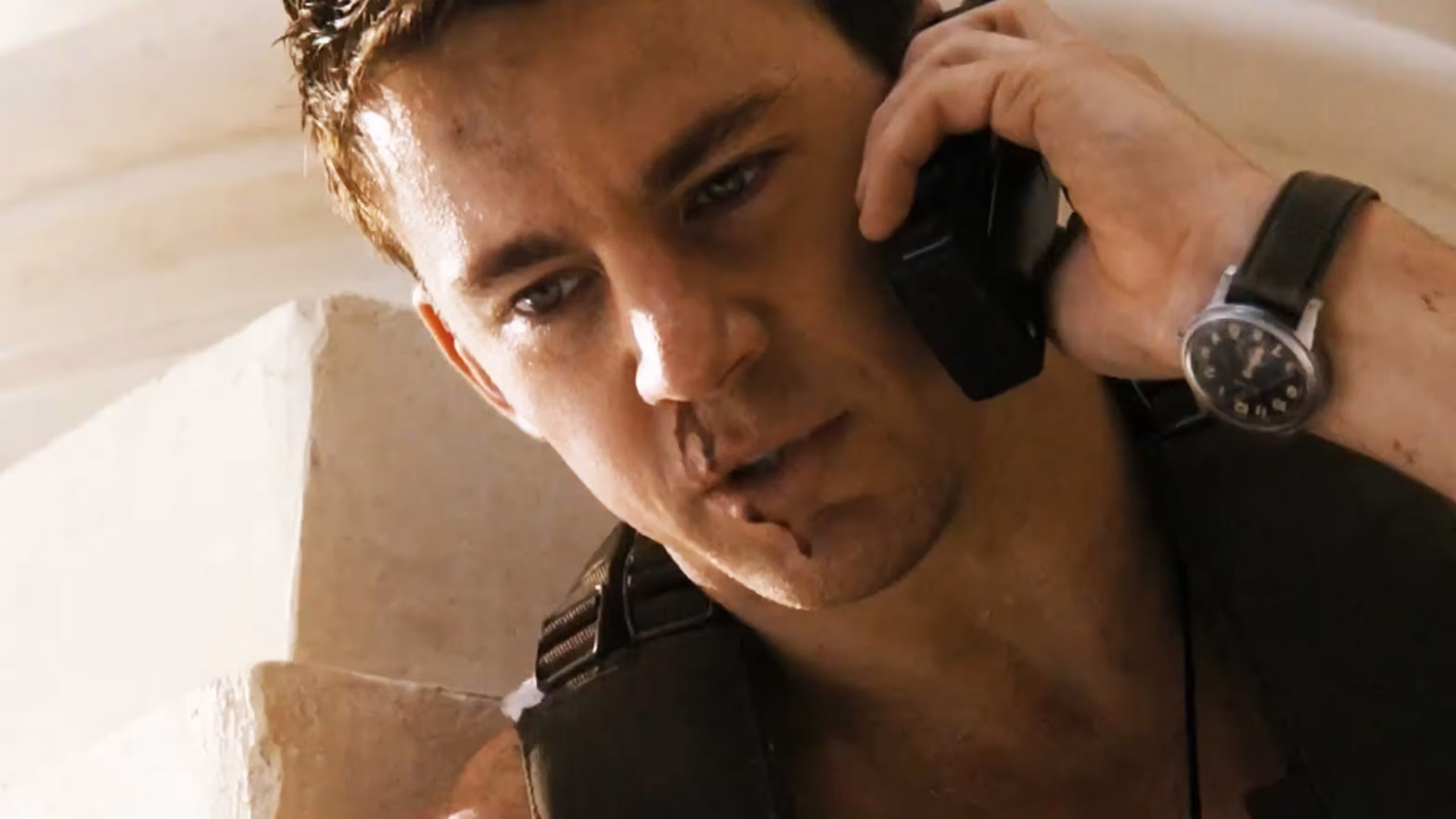 Channing Tatum wearing Bulova 96A102 in White House Down