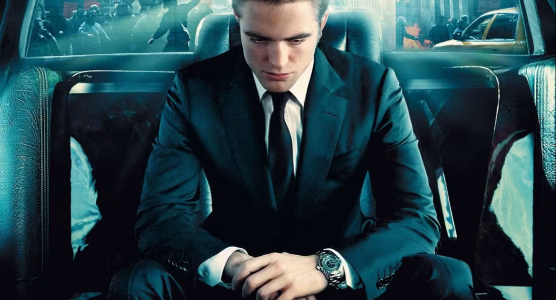 Robert Pattinson wearing Chanel J12 Chromatic in Cosmopolis