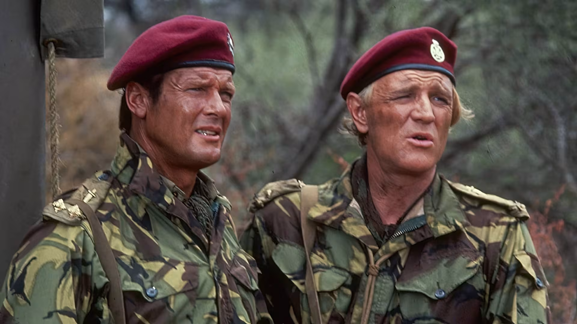 Roger Moore wearing Rolex GMT-Master Pepsi in The Wild Geese