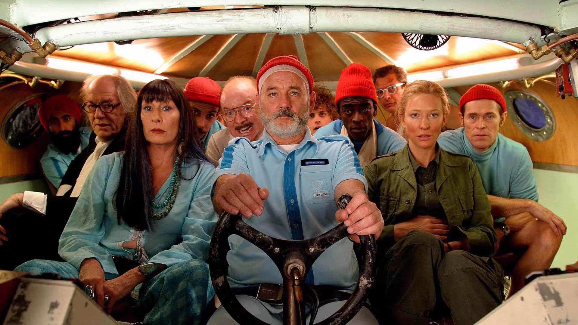 Pawel Wdowczak wearing Vostok Amphibia in The Life Aquatic with Steve Zissou