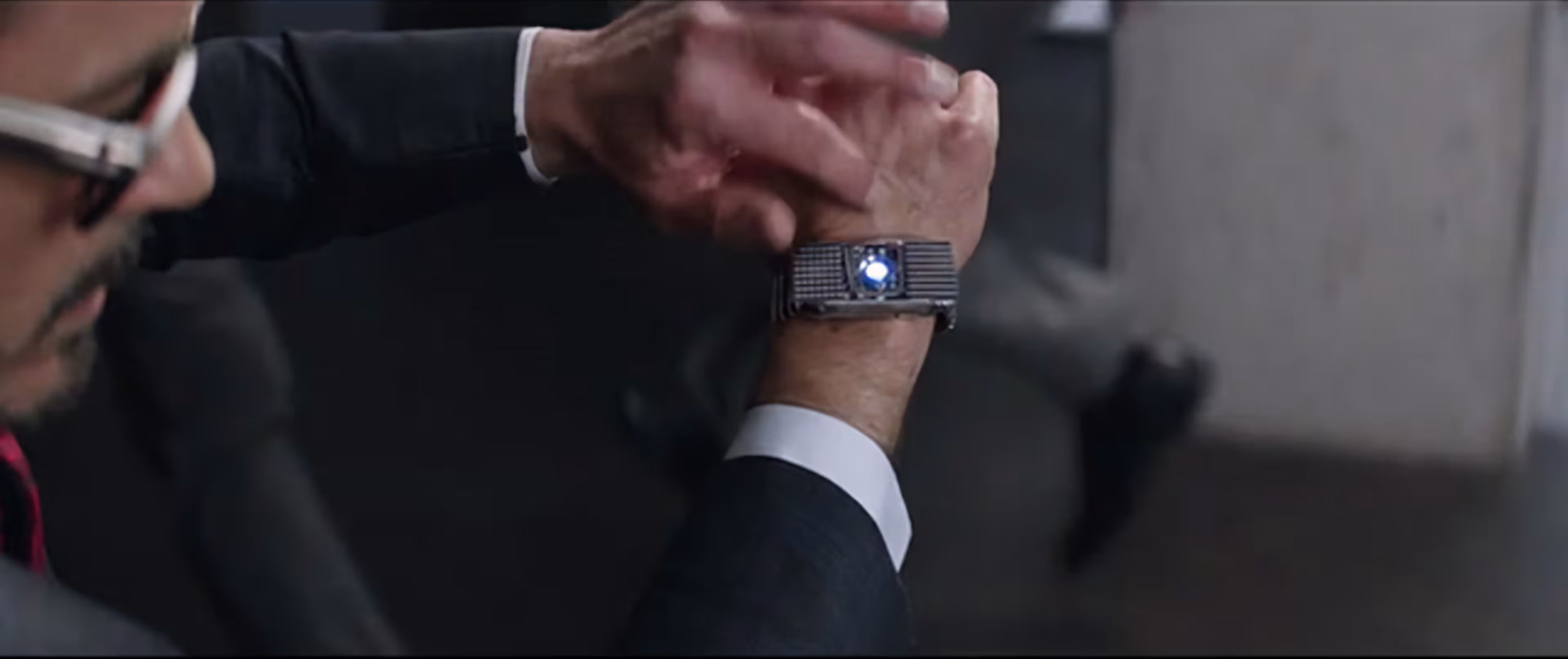 Robert Downey Jr. wearing Tokyoflash Pimp in Captain America: Civil War