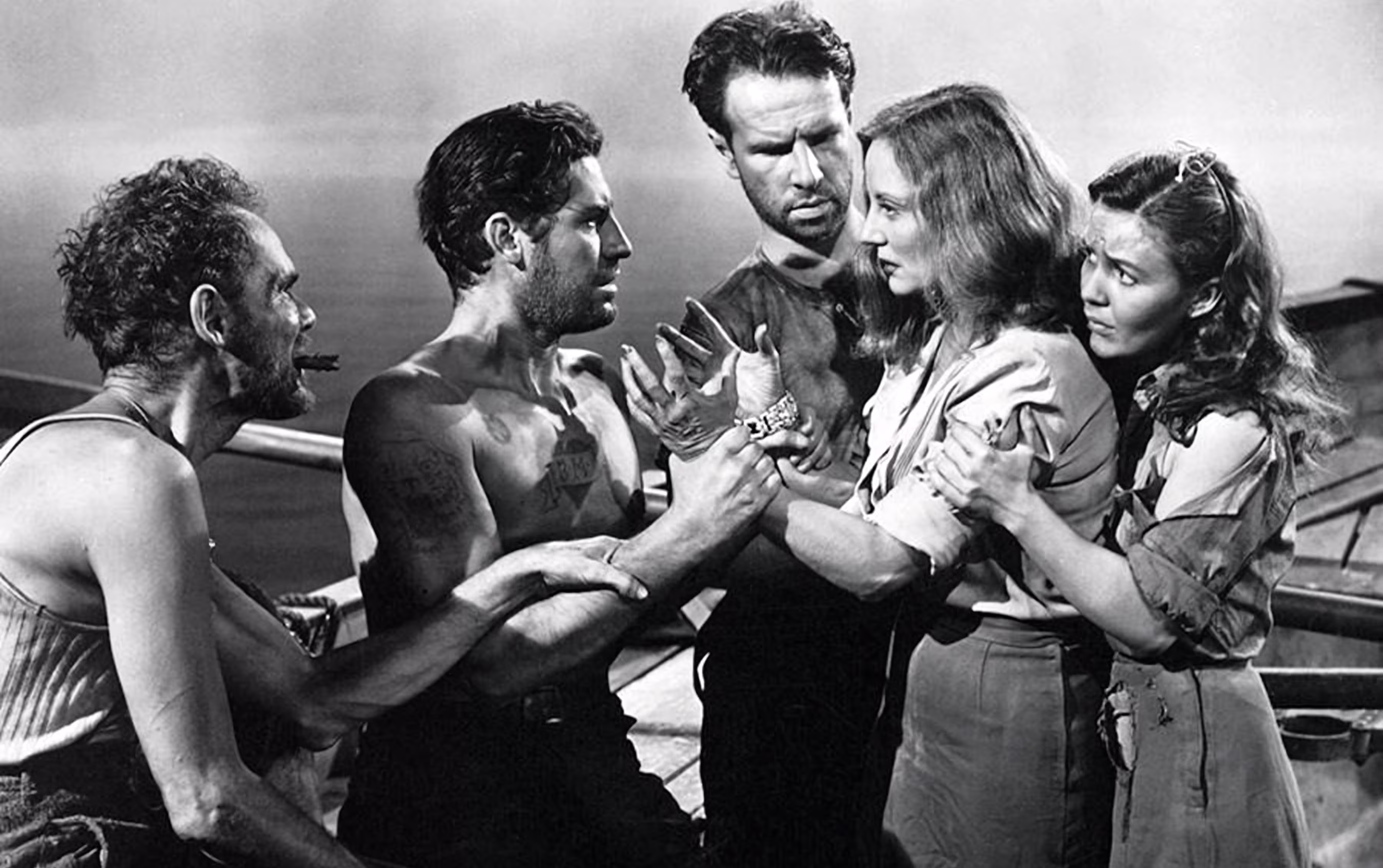 Tallulah Bankhead wearing Patek Philippe in Lifeboat