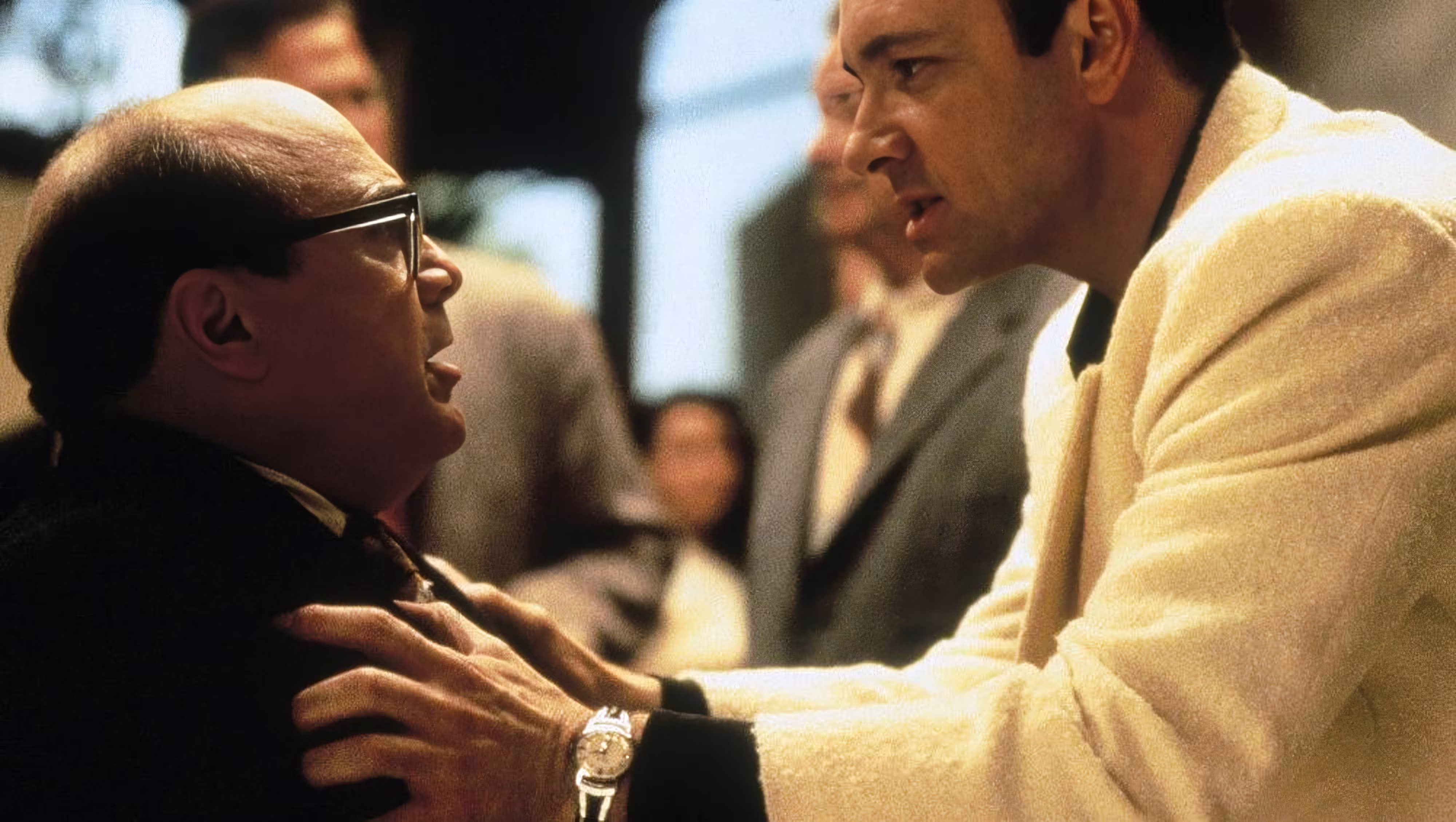 Kevin Spacey wearing Bulova Surf King in L.A. Confidential