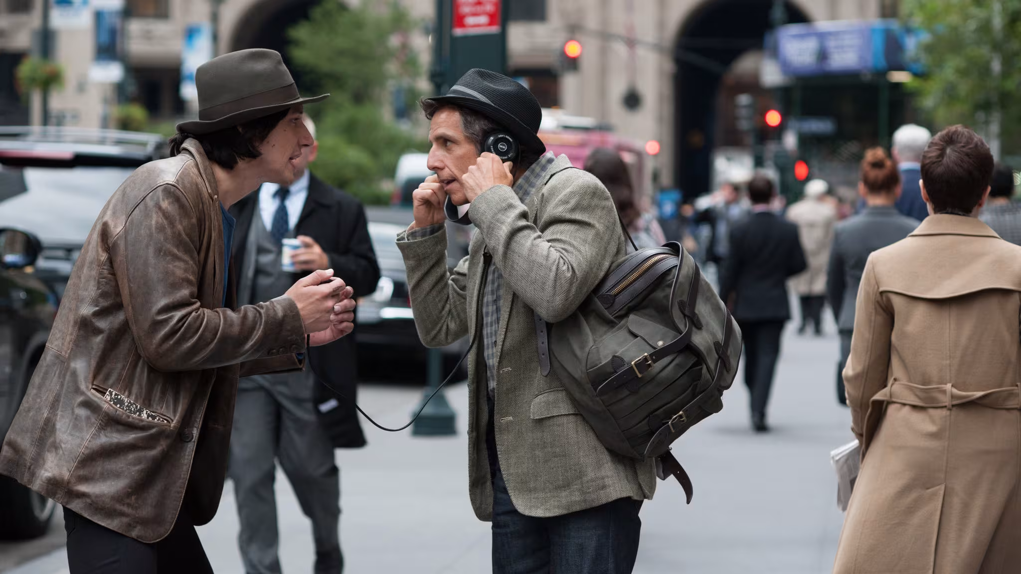 Adam Driver wearing Casio in While We're Young
