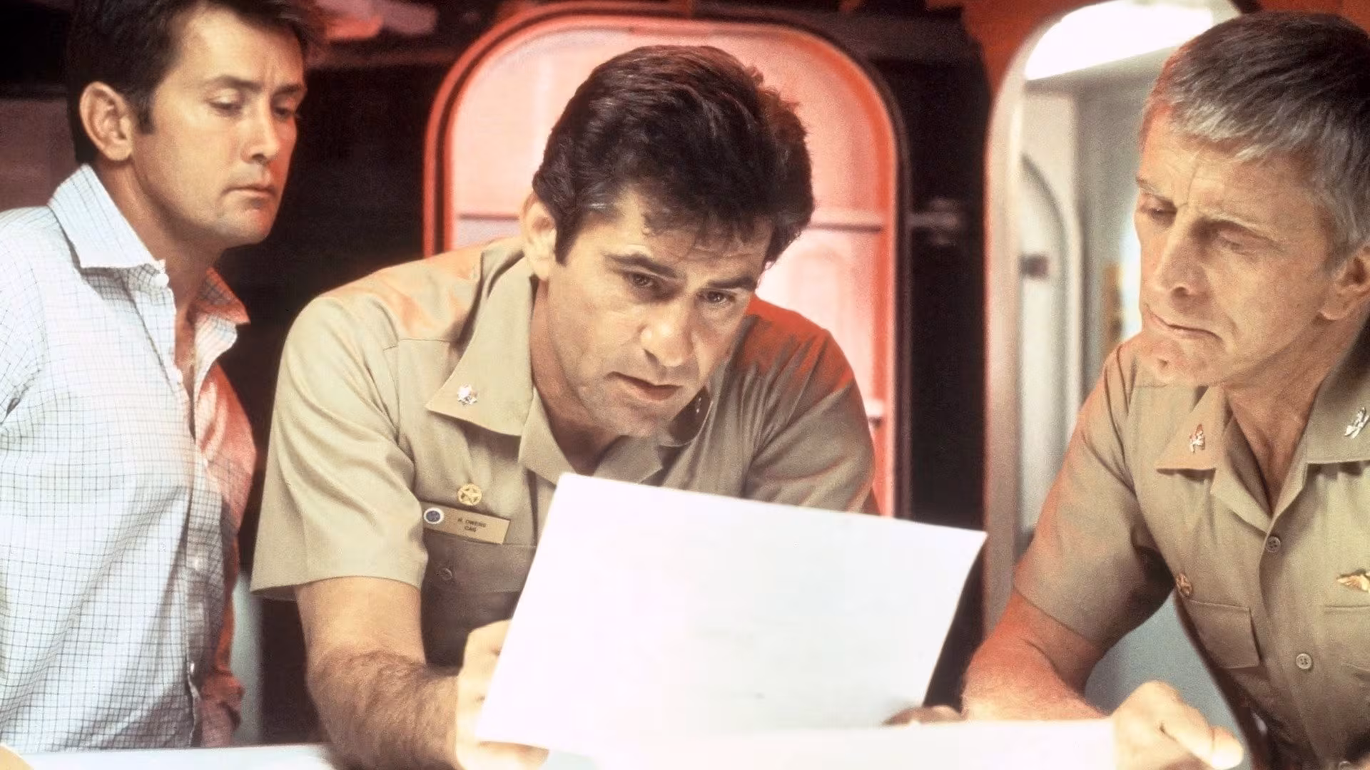 James Farentino wearing Rolex Submariner in The Final Countdown