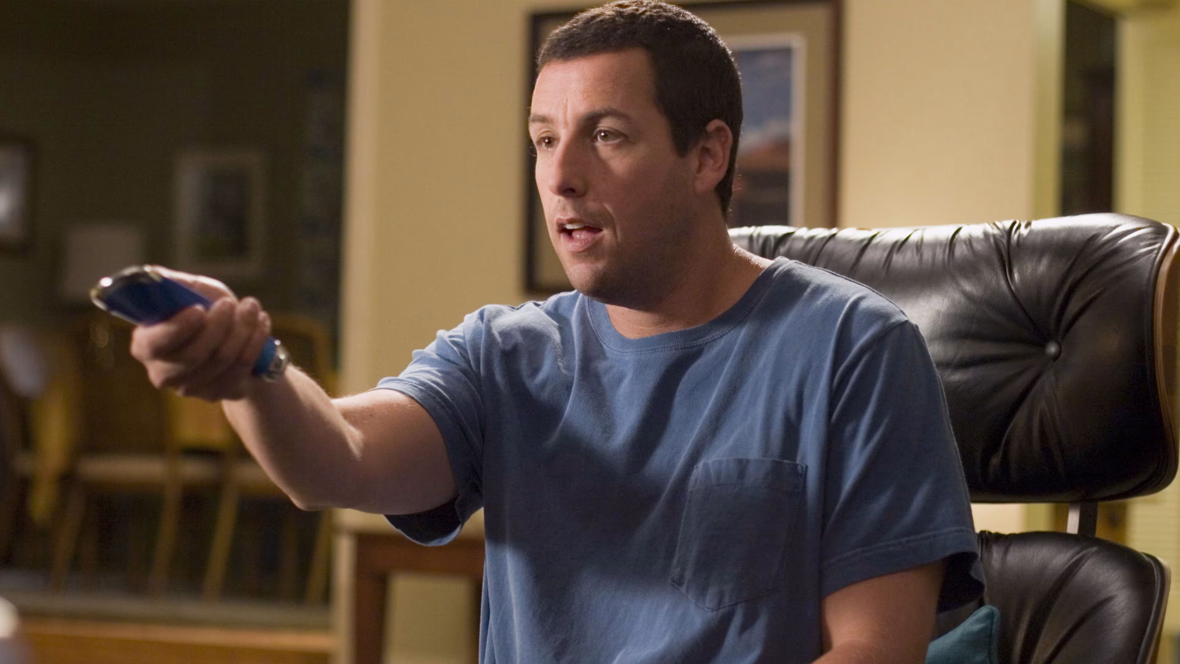 Adam Sandler wearing Hamilton Khaki Action in Click
