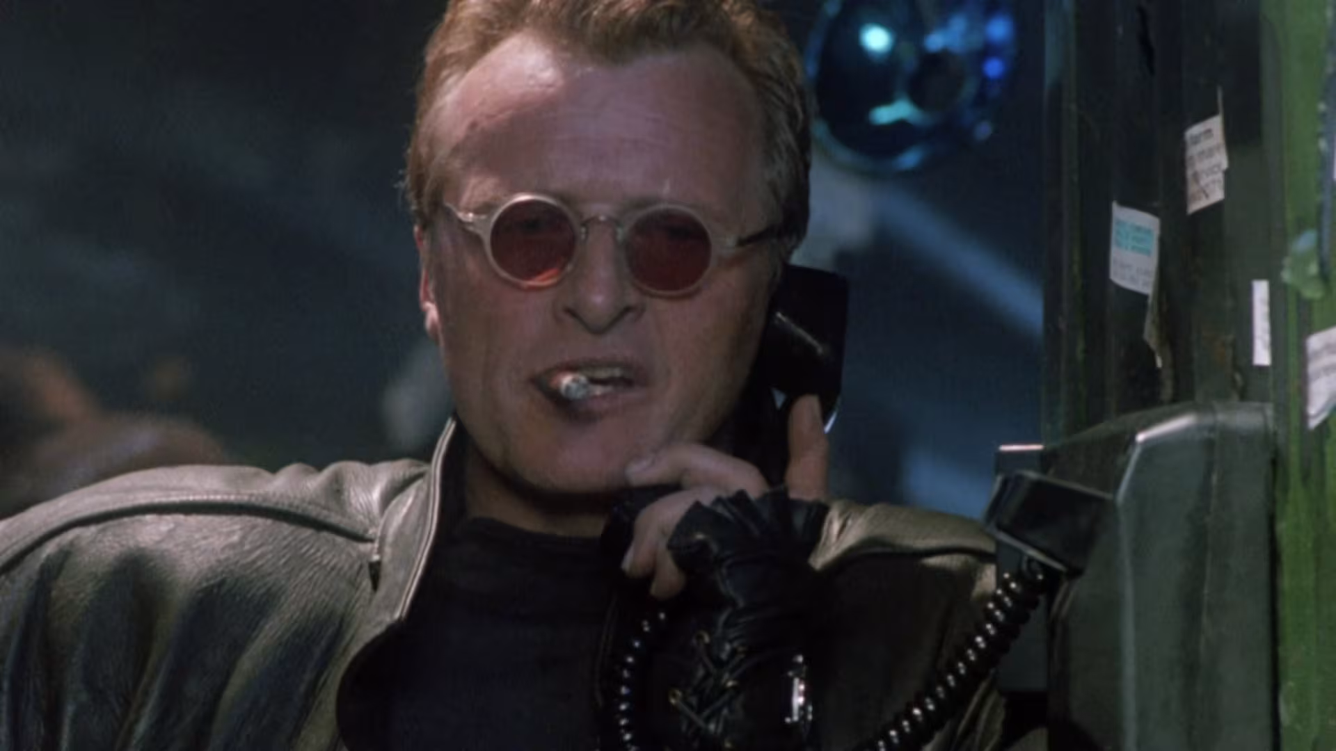 Rutger Hauer wearing TAG Heuer in Split Second