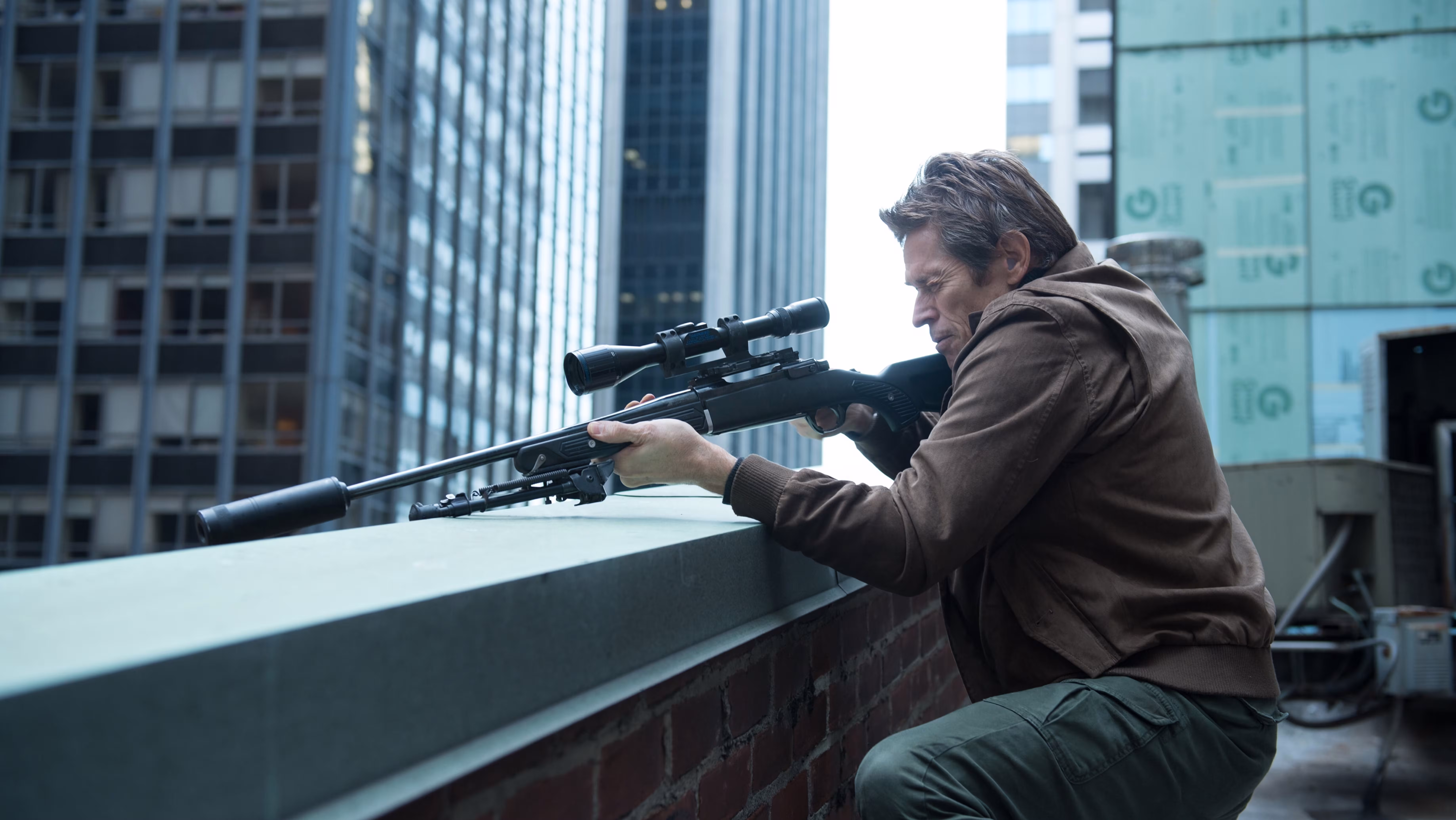 Willem Dafoe wearing Carl F. Bucherer Manero AutoDate in John Wick