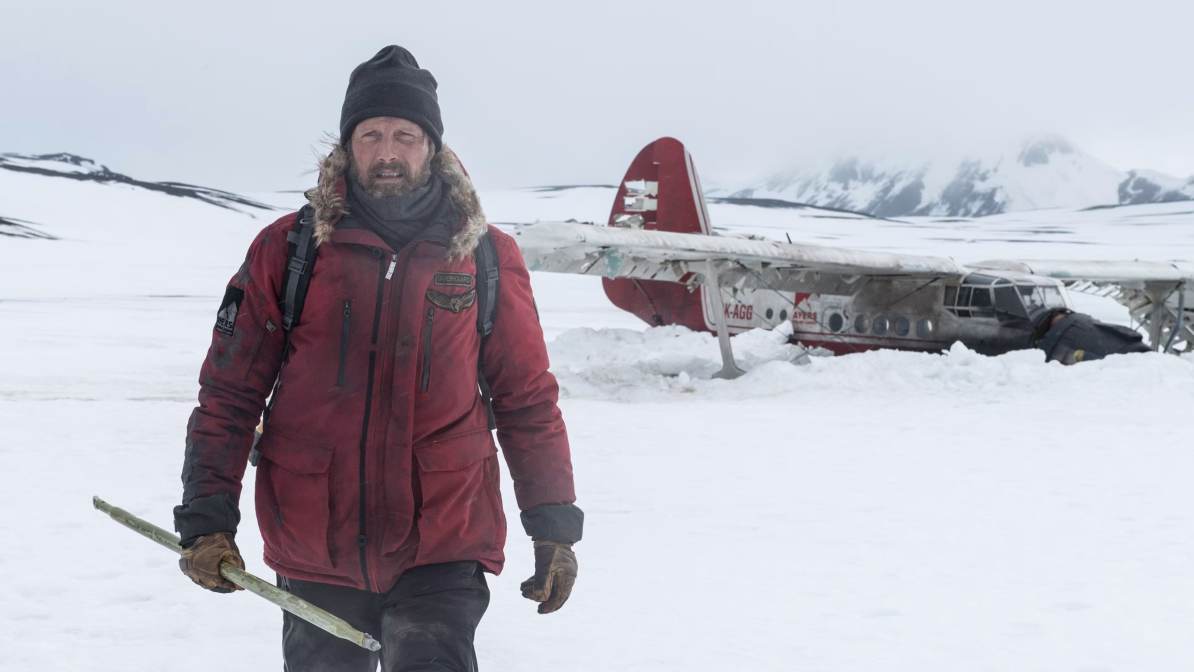 Mads Mikkelsen wearing Seiko Sportura Solar Chronograph Perpetual in Arctic
