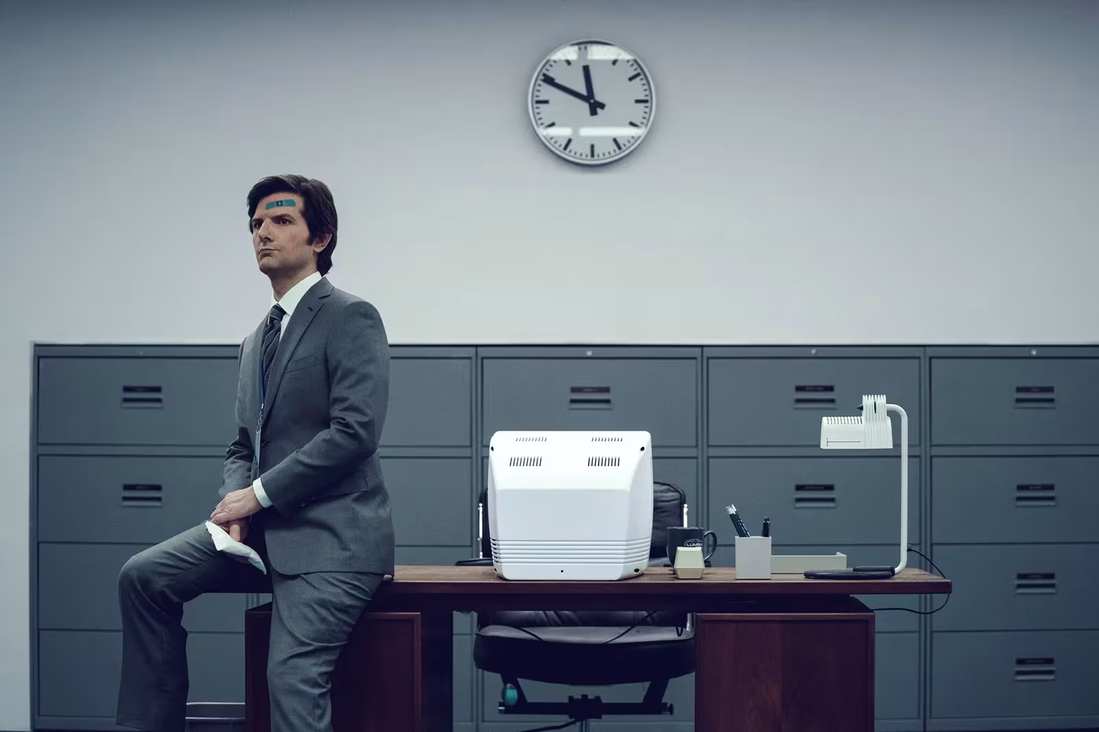 Adam Scott wearing Bijouone B001 in Severance