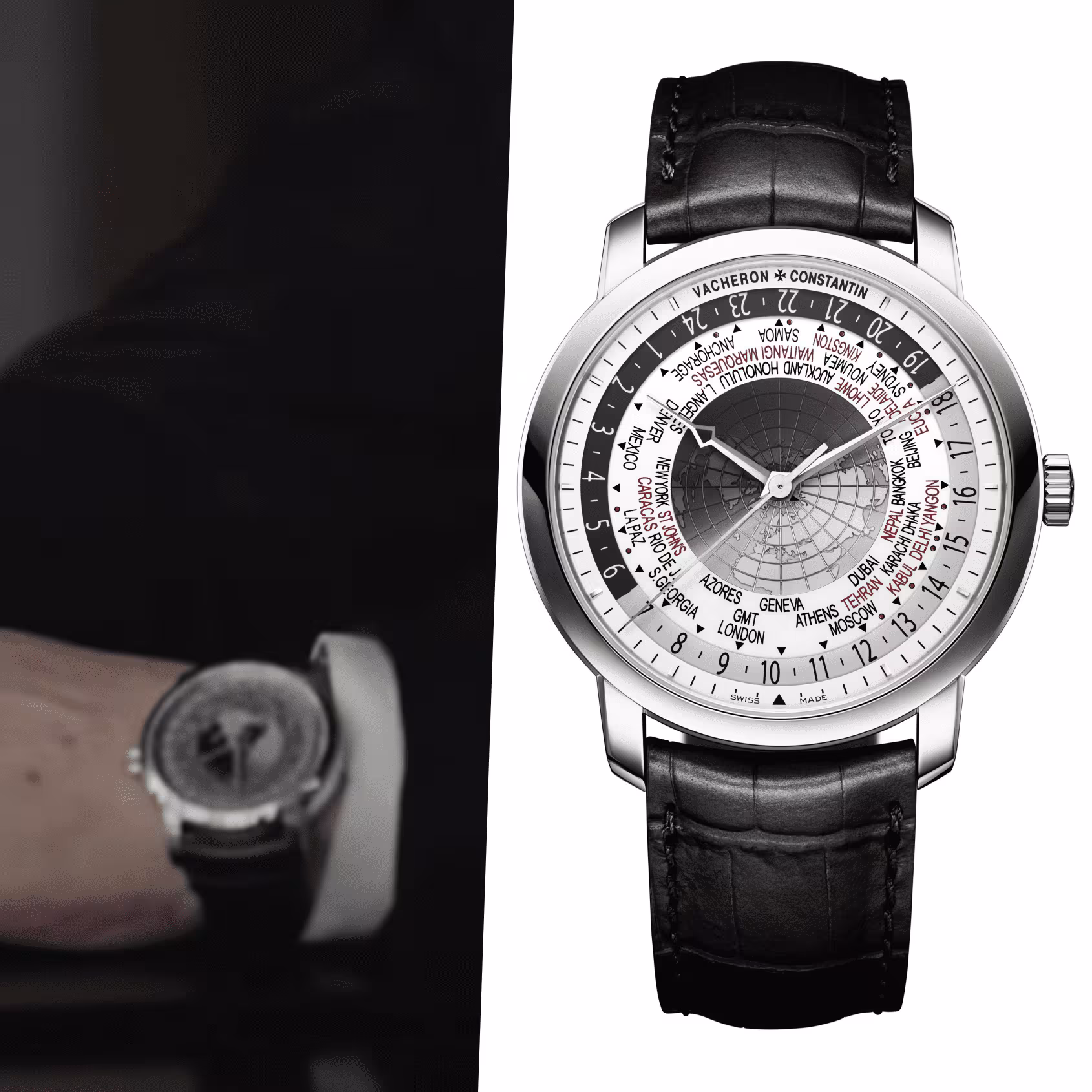 Jeremy Strong wearing Vacheron Constantin Traditionnelle in Succession